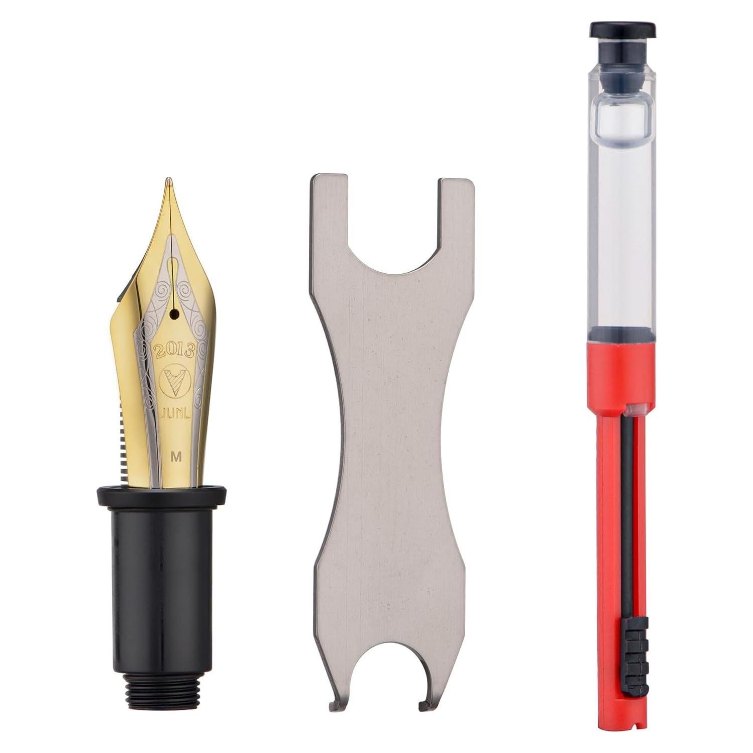 Sección de Pluma Yongsheng Junlai 930 Punta Mediana #9 con Accesorios