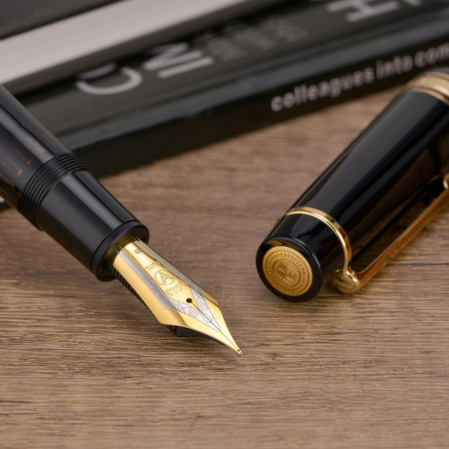 Sección de Pluma Yongsheng Junlai 930 Punta Mediana #9 con Accesorios