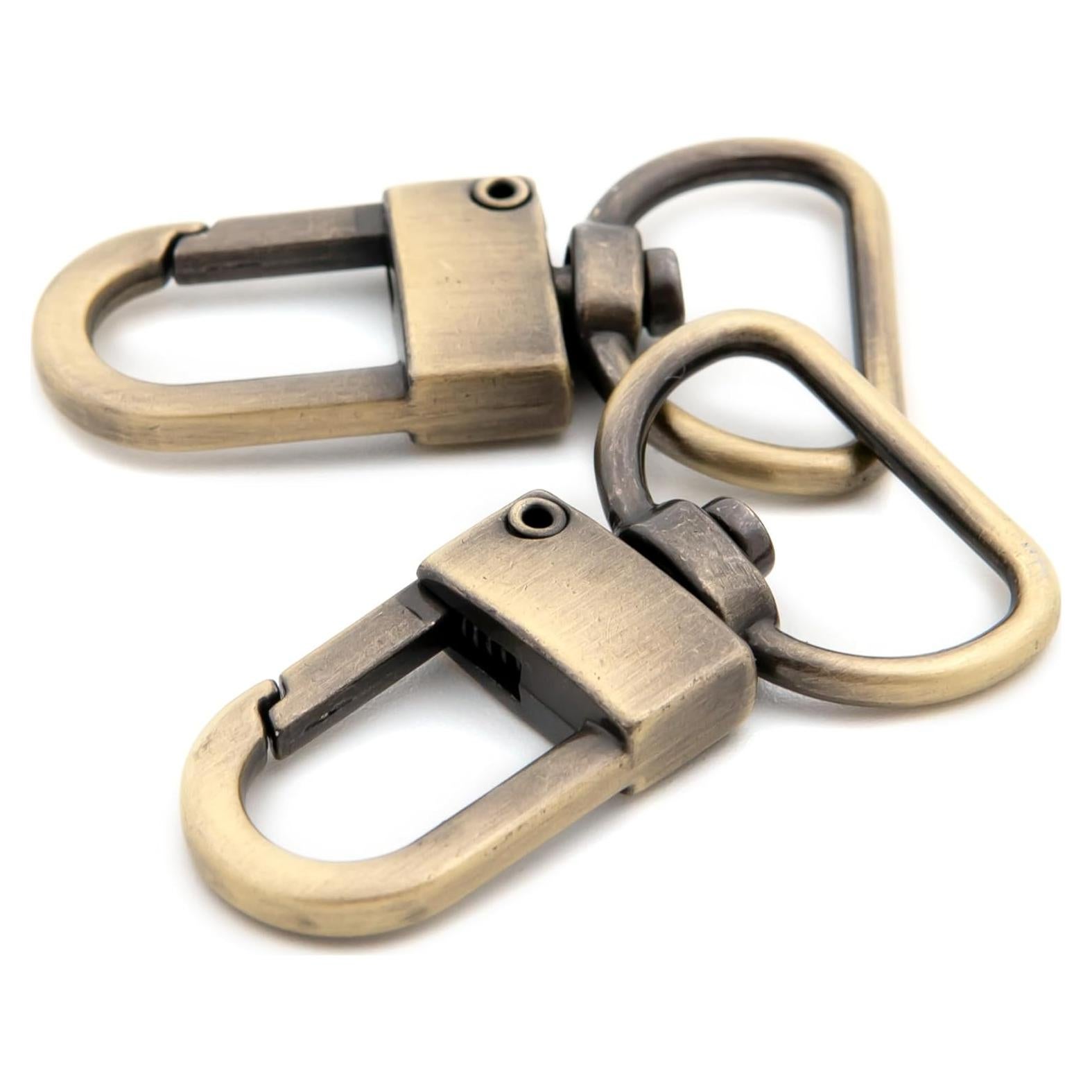 Gancho giratorio Loosco 10 PCS Clips de langosta 1.9 cm