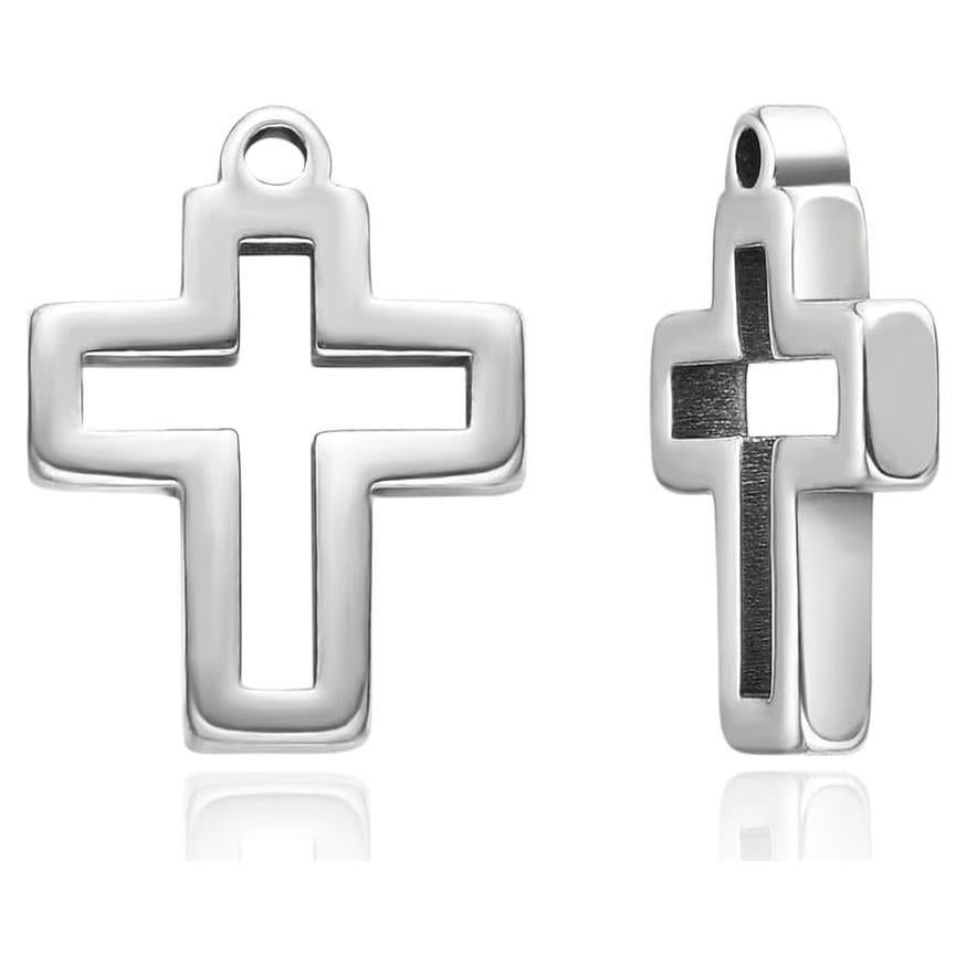 5 Piezas Bezel Abierto Adabele 20mm Acero Inoxidable Joyería