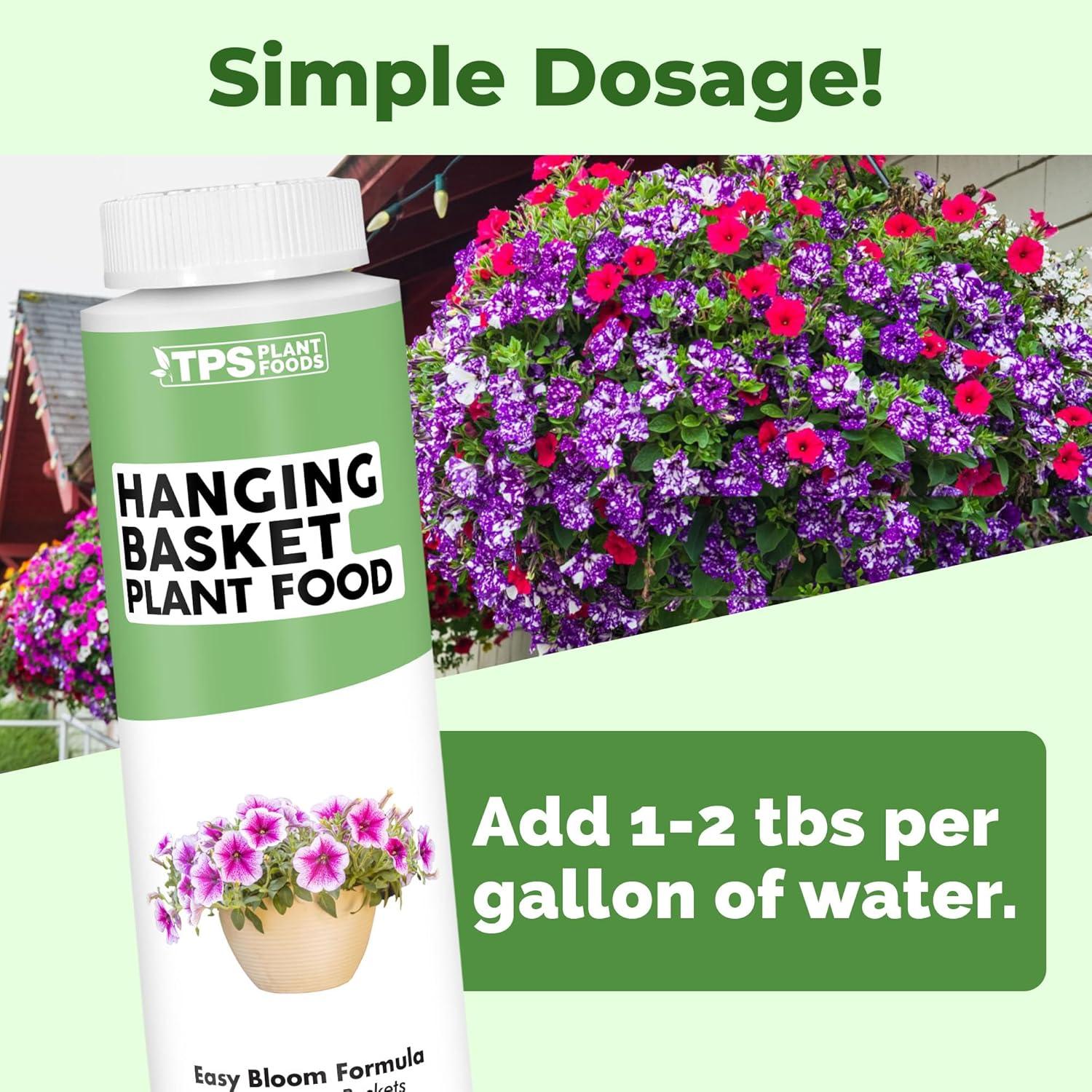 Fertilizante Líquido Completo para Cestas Colgantes TPS 250 mL