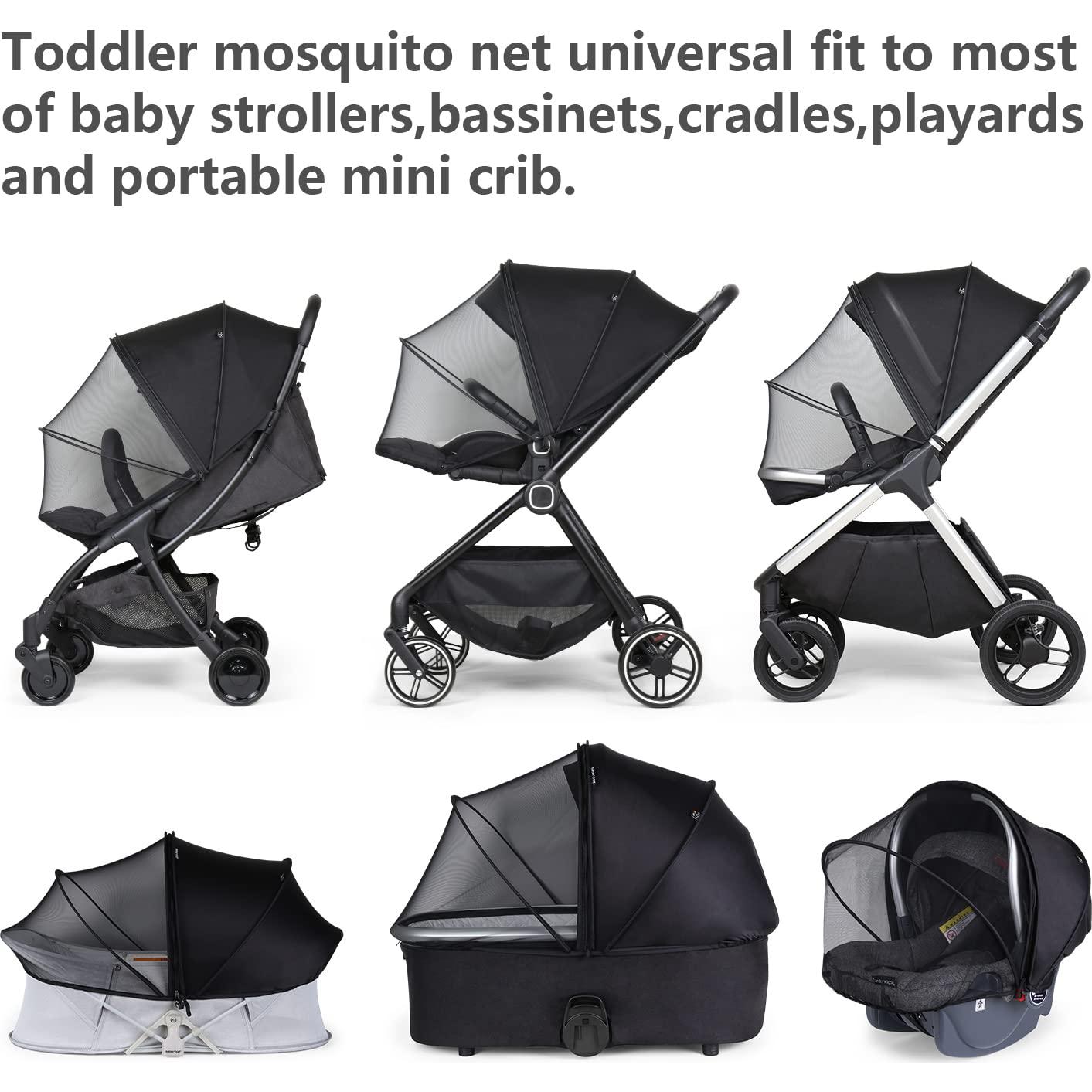 Cubierta para Cochecito Beberoad Love con Protección UV y Mosquitos