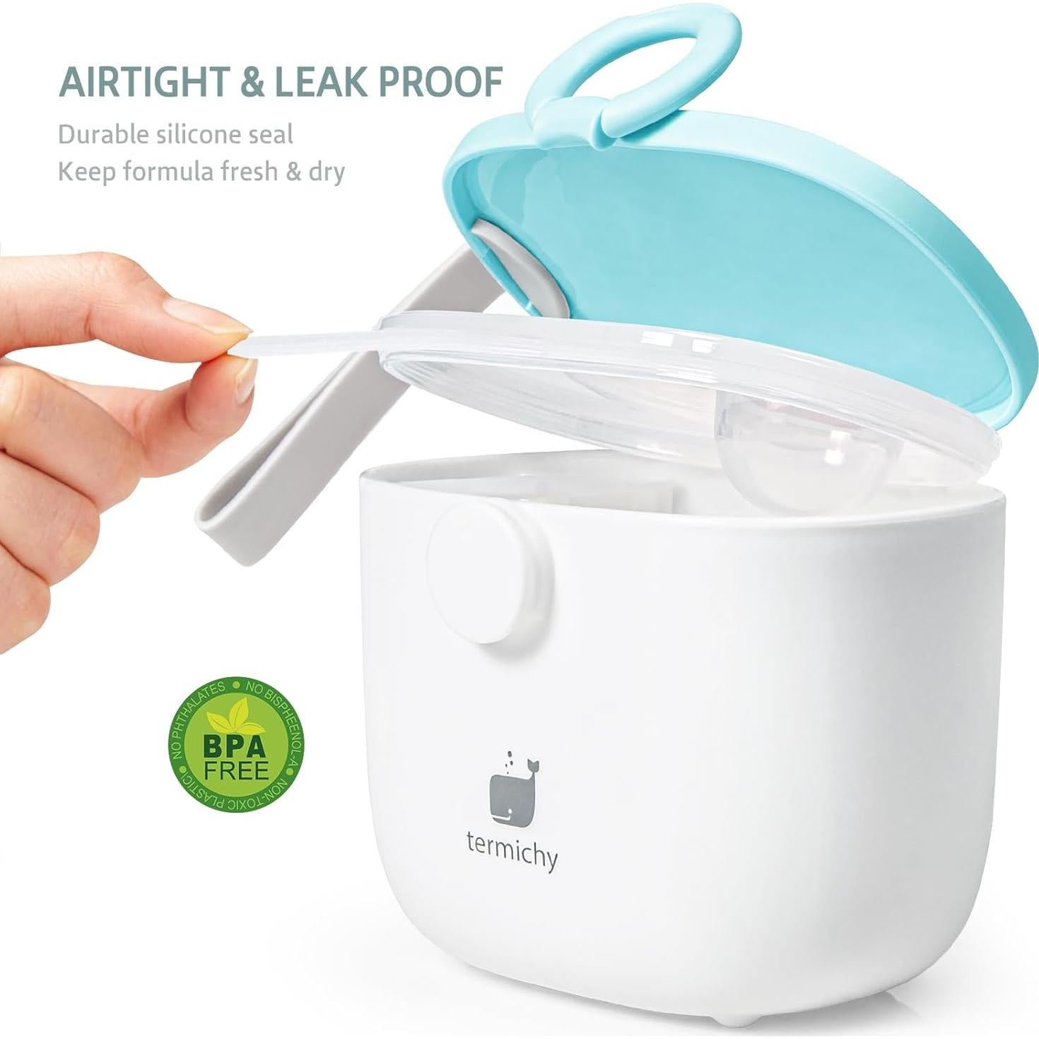 Dispensador de Fórmula para Bebés Termichy 500ml Azul