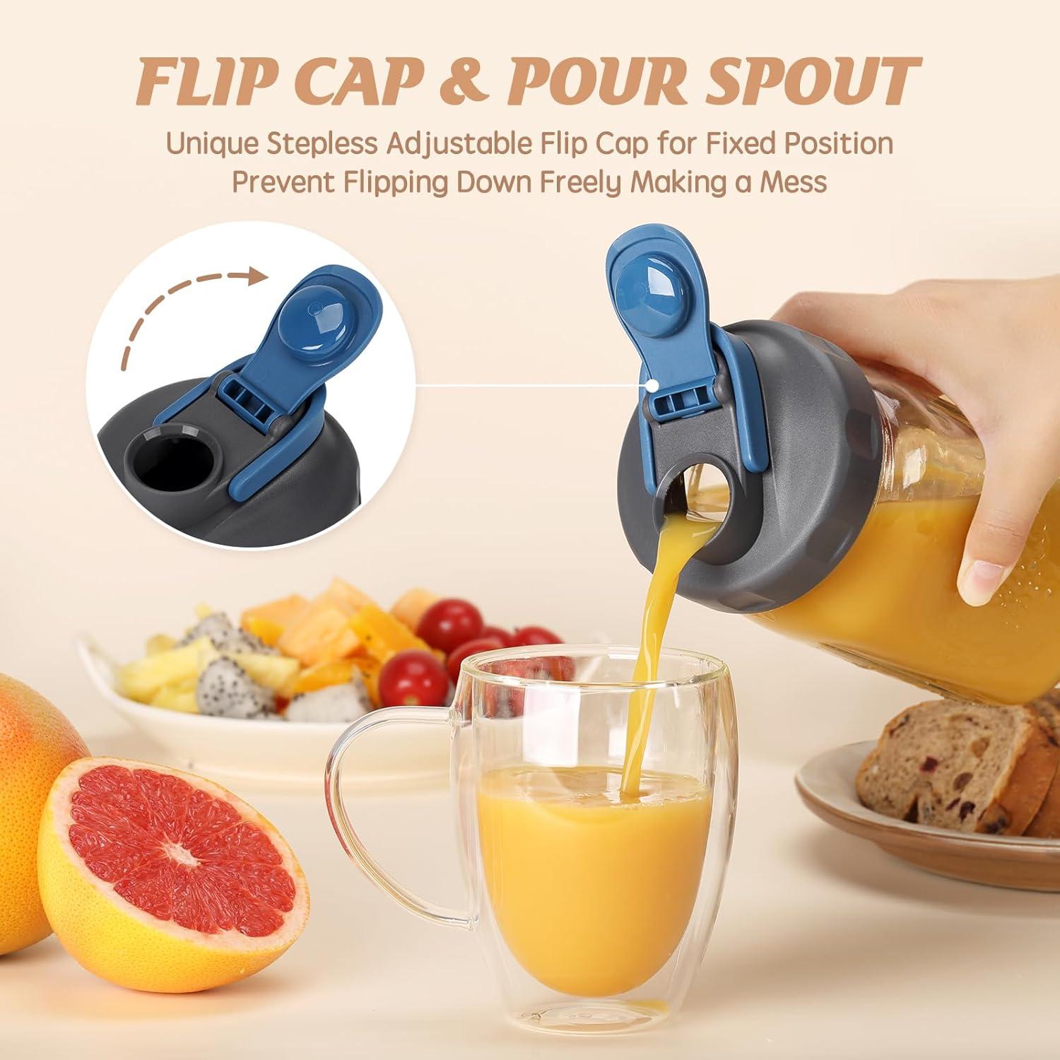 4 Tapas de Tarro Mason Soligt Boca Ancha A Prueba de Fugas