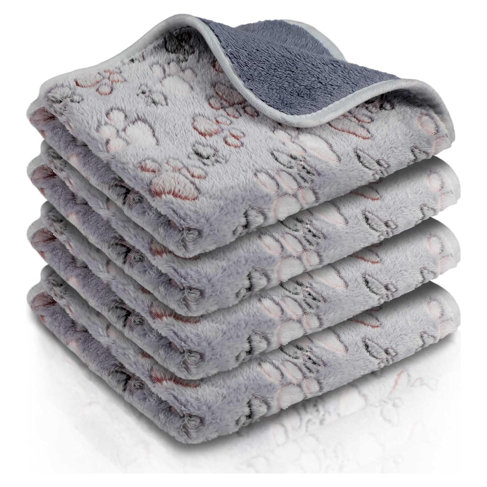 Mantas Impermeables Reginary 4 Pcs 30x30 cm para Mascotas