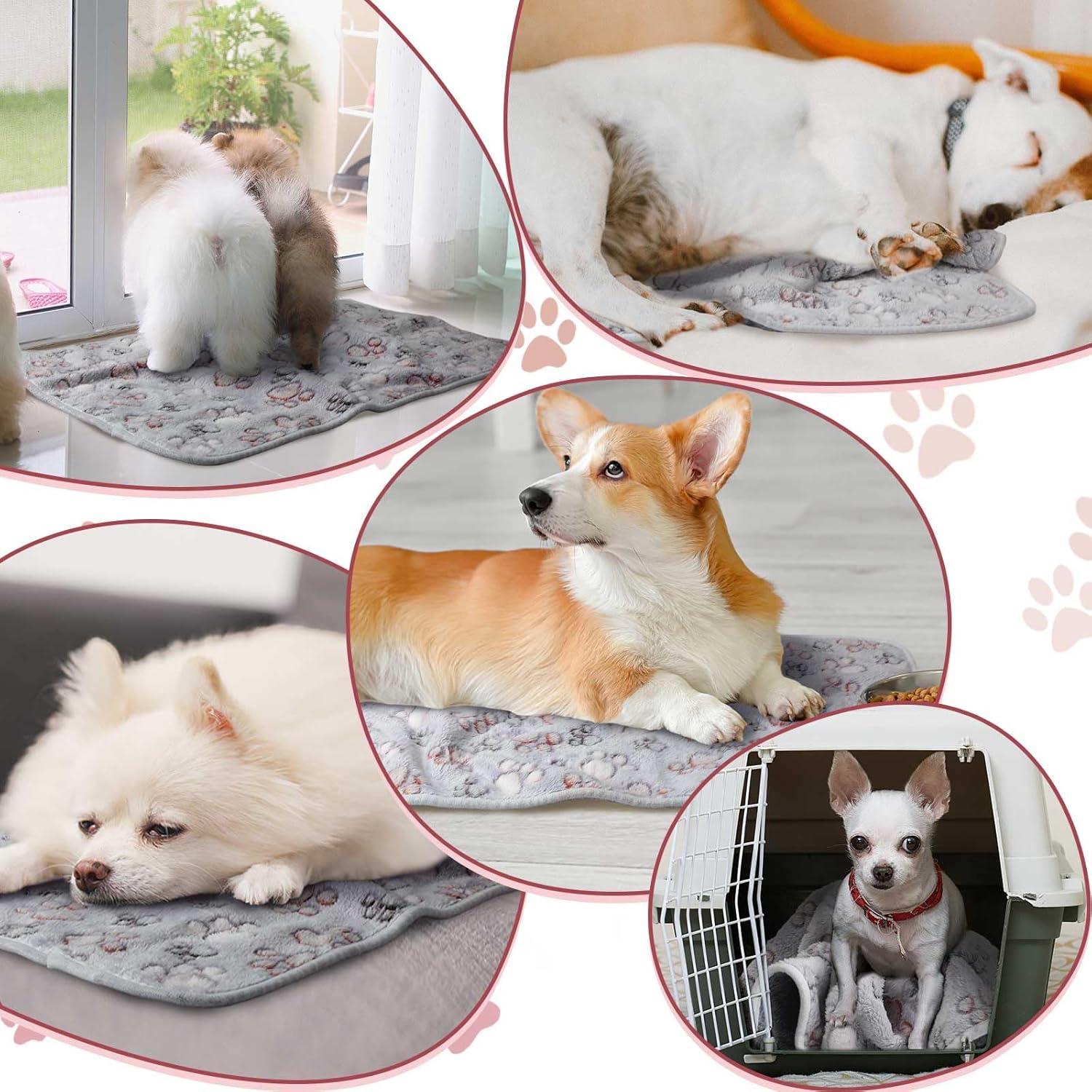 Mantas Impermeables Reginary 4 Pcs 30x30 cm para Mascotas