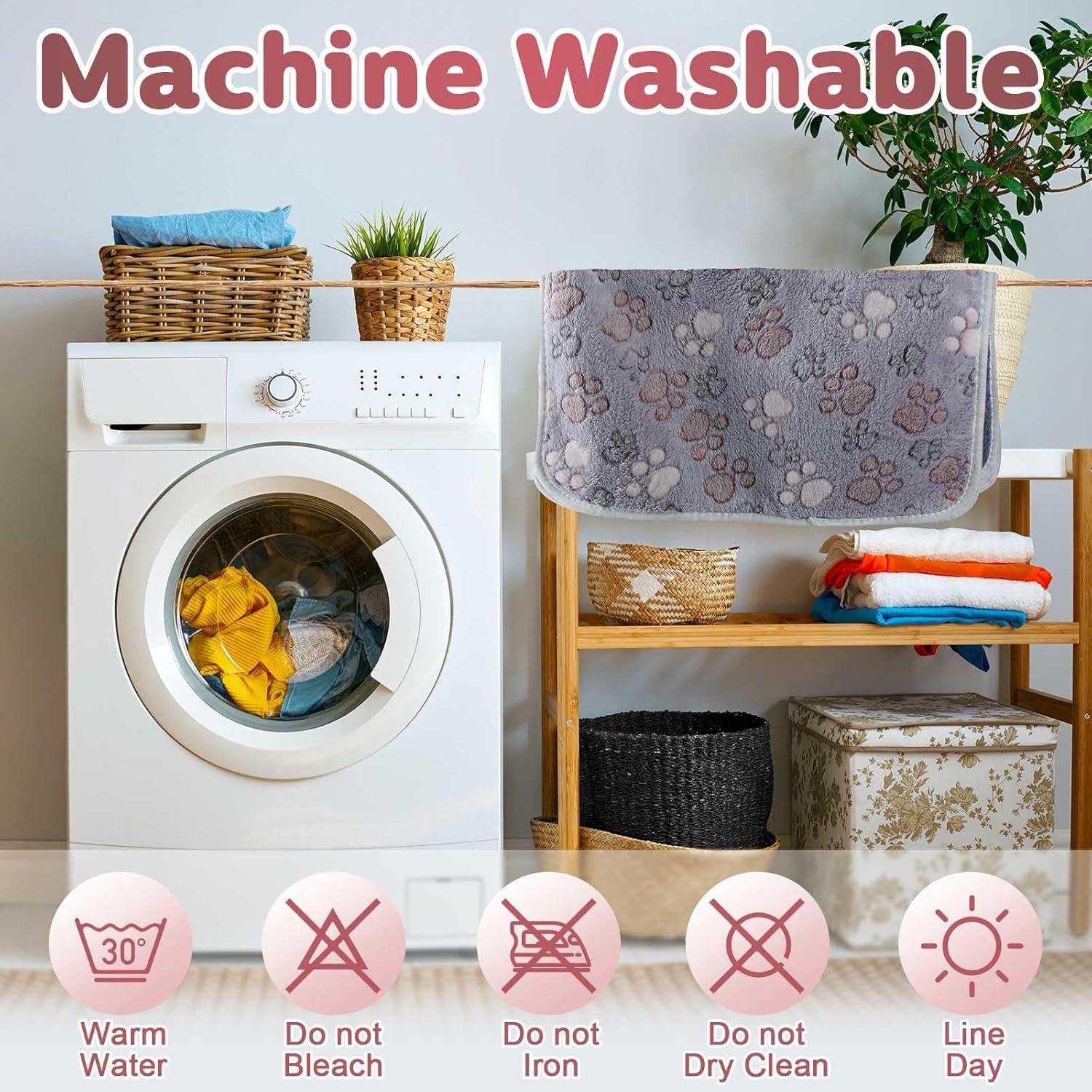 Mantas Impermeables Reginary 4 Pcs 30x30 cm para Mascotas