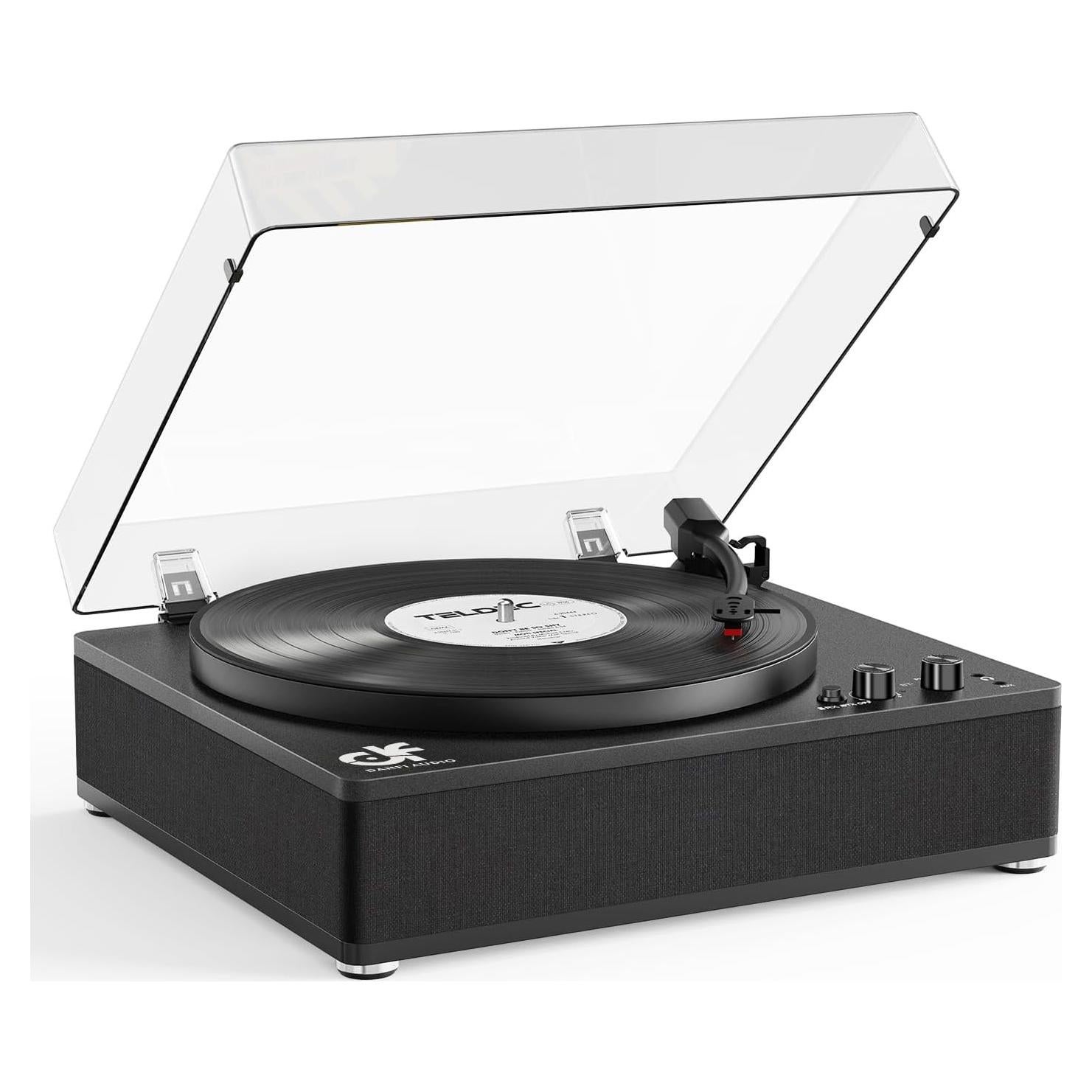 Reproductor de Vinilo DANFI AUDIO TE-3008 Bluetooth 3 Velocidades