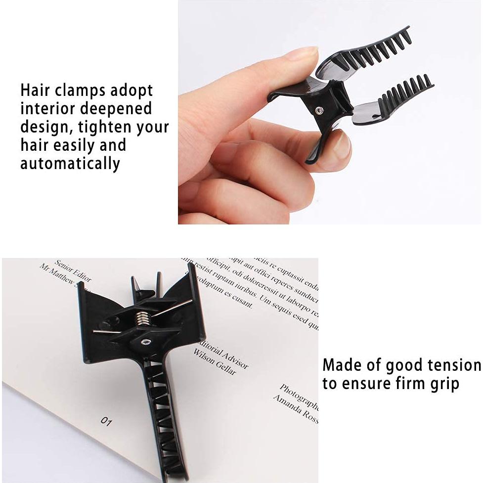 Clips de Pelo Ondder 24 Pcs Mariposa Antideslizantes 8.13 cm