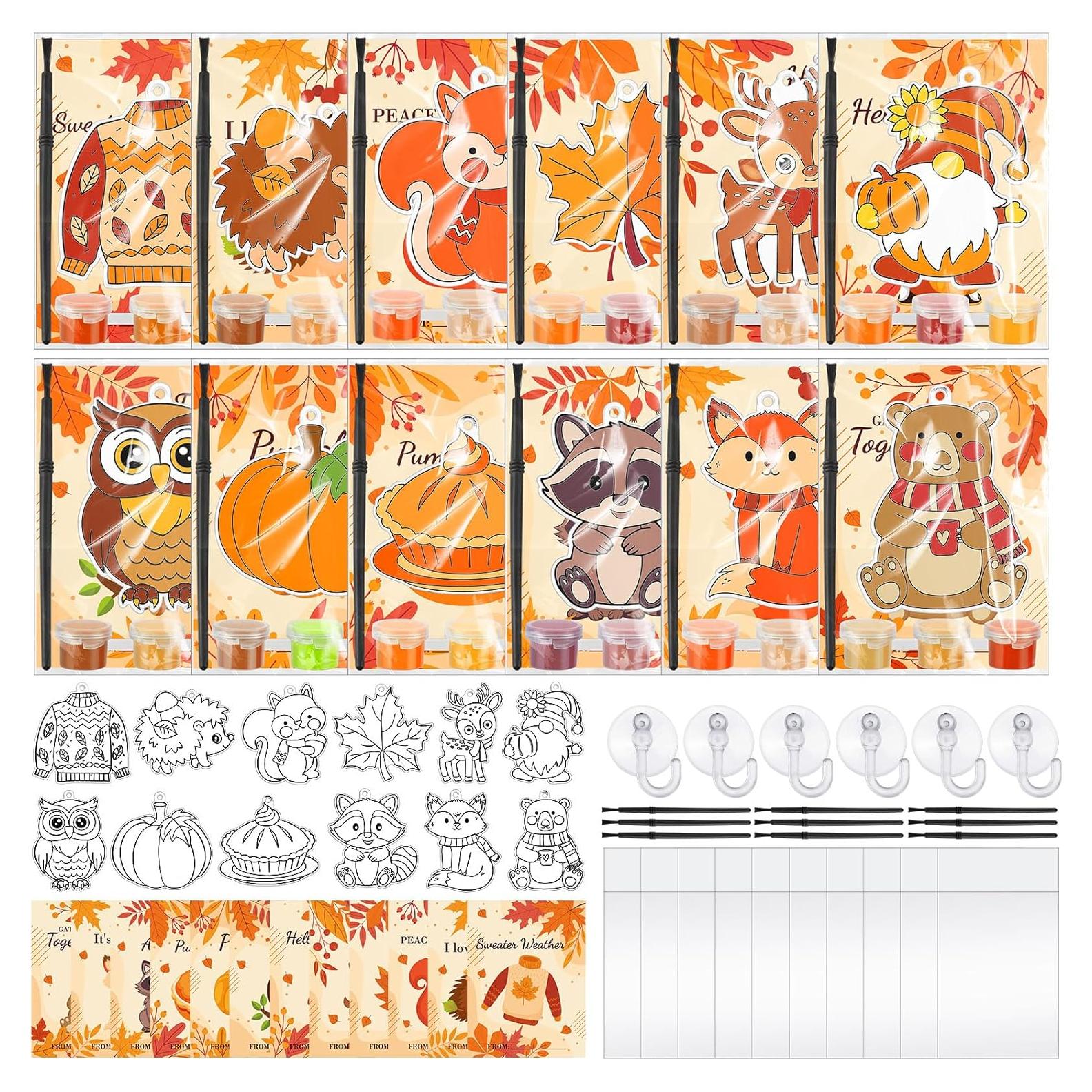 Kit de Manualidades Geelin 24 Captadores de Sol Otoño