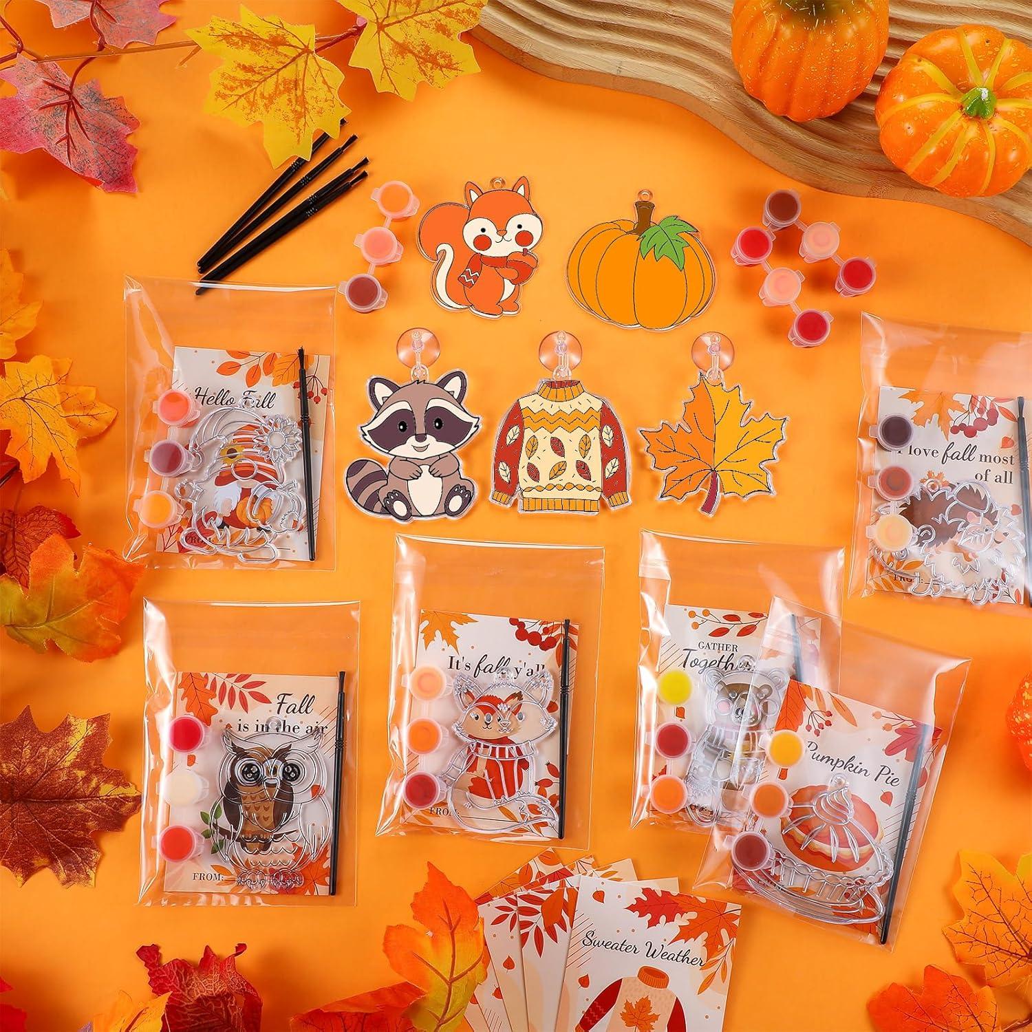 Kit de Manualidades Geelin 24 Captadores de Sol Otoño