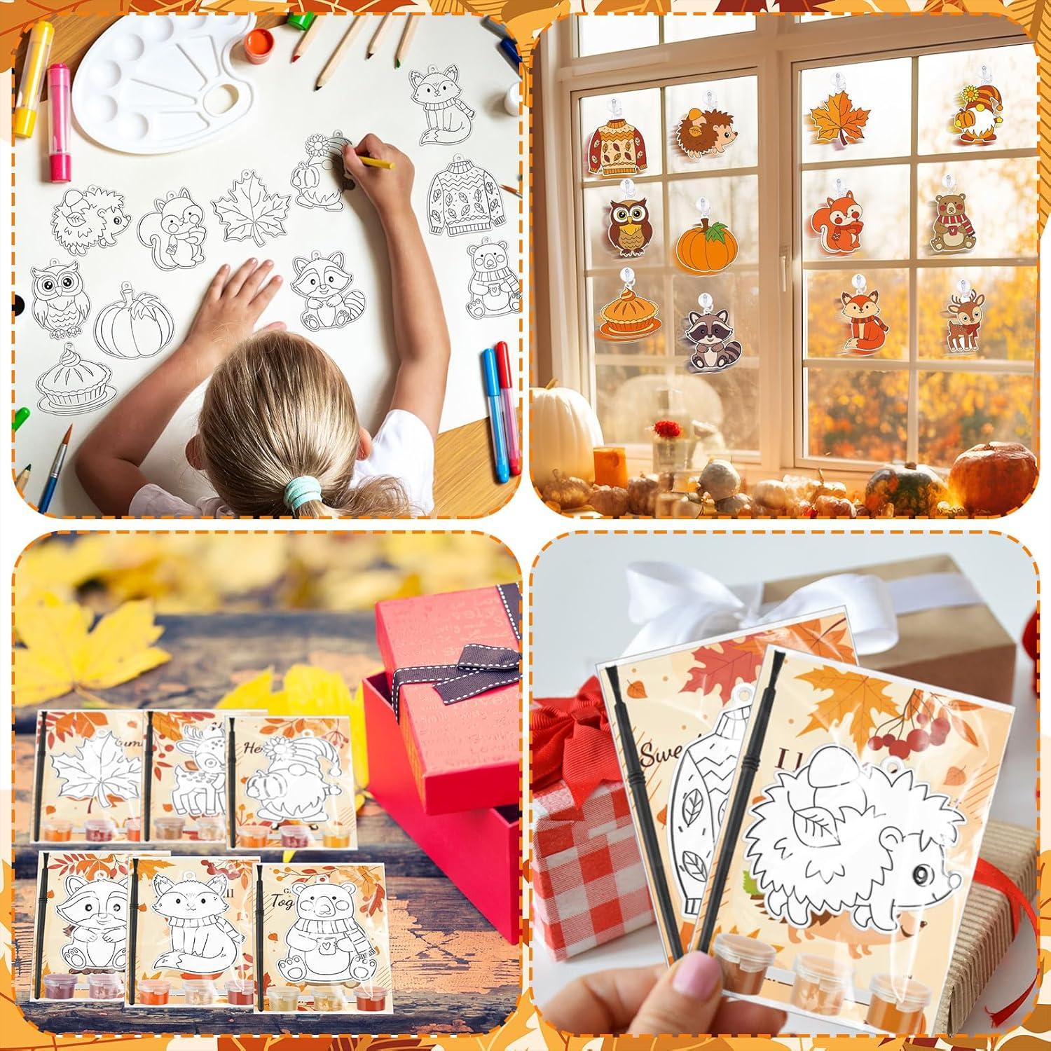 Kit de Manualidades Geelin 24 Captadores de Sol Otoño