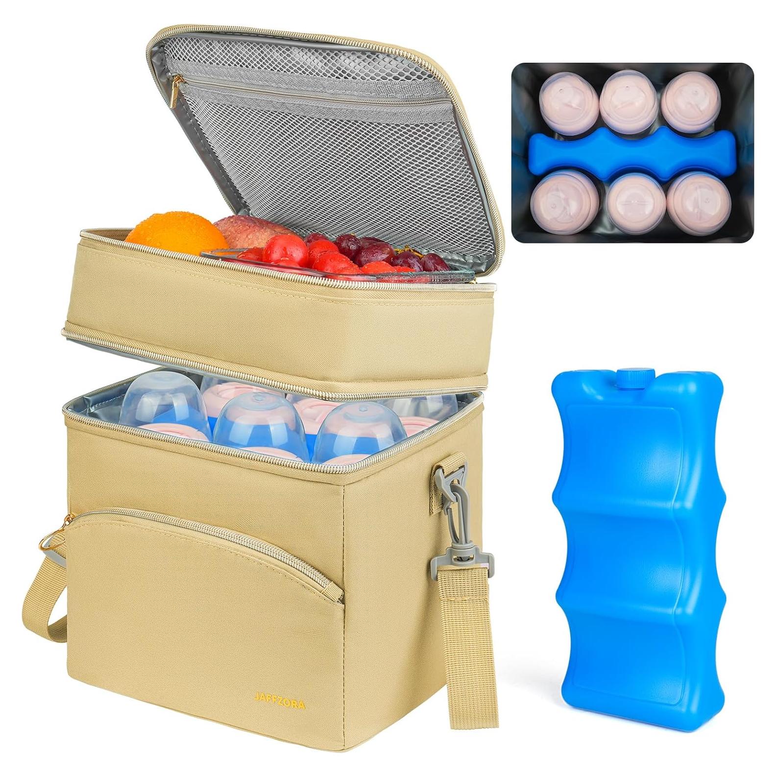 Bolsa Térmica Jaffzora para Leche Materna 6 Biberones 266 ml