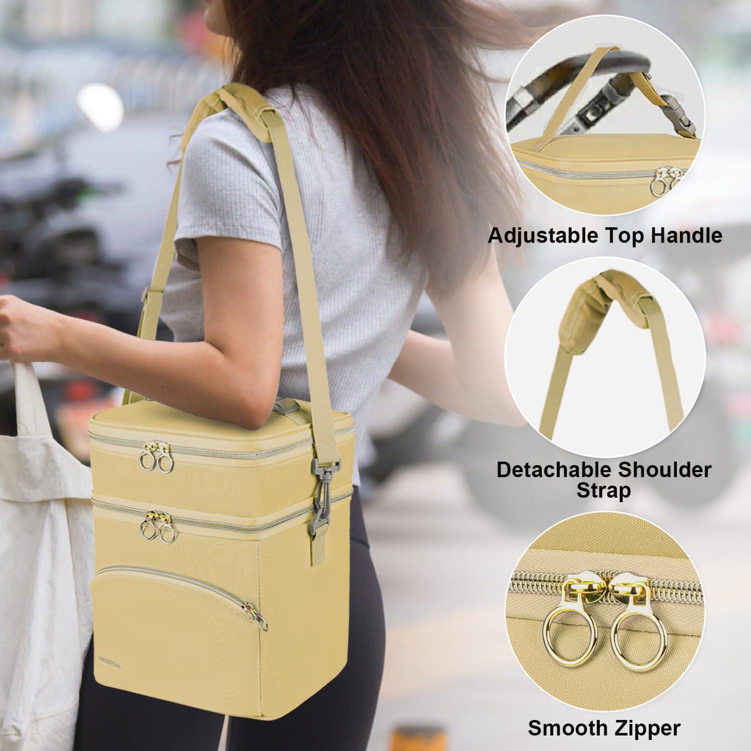 Bolsa Térmica Jaffzora para Leche Materna 6 Biberones 266 ml