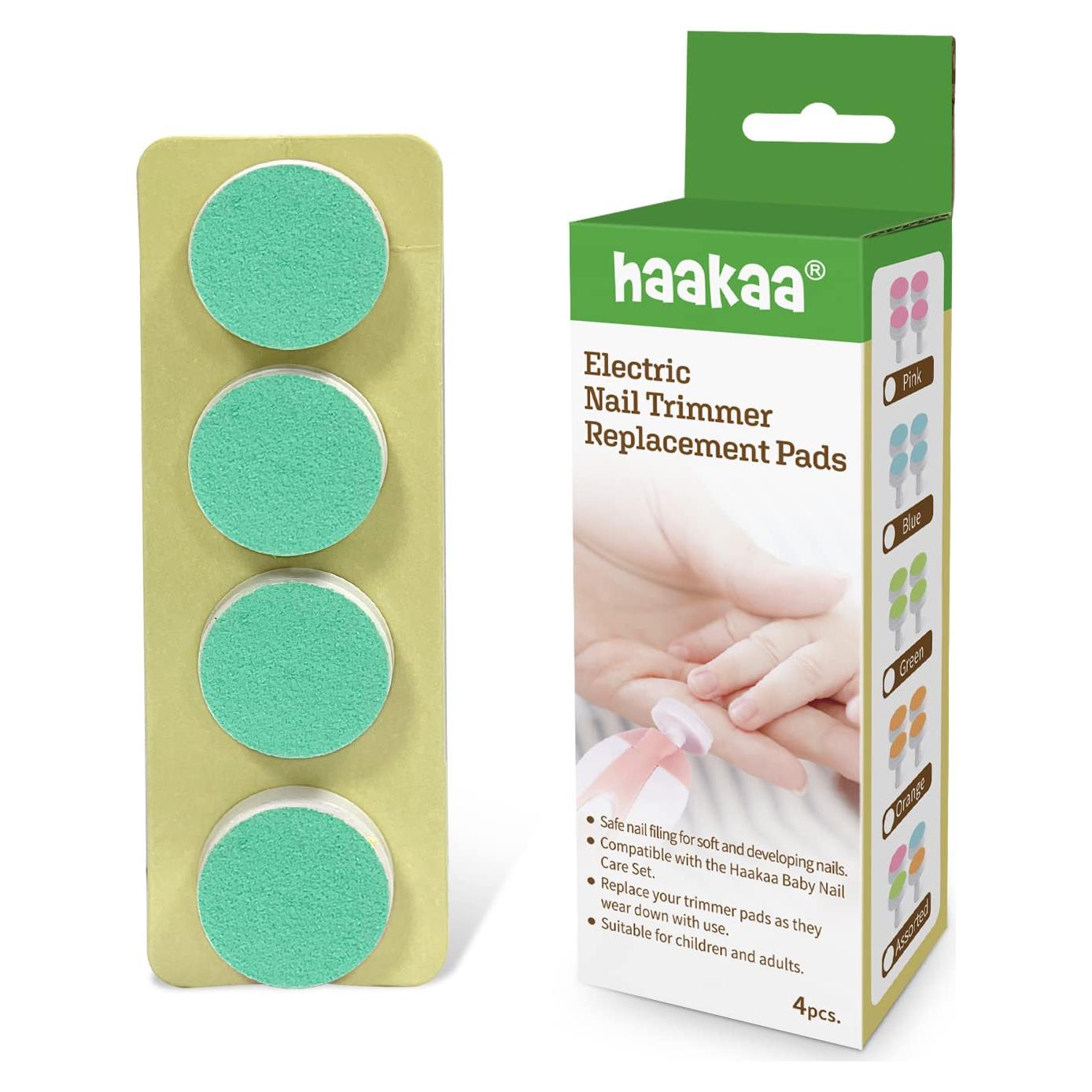 Almohadillas de Reemplazo Haakaa para Cortador de Uñas Bebé Azul