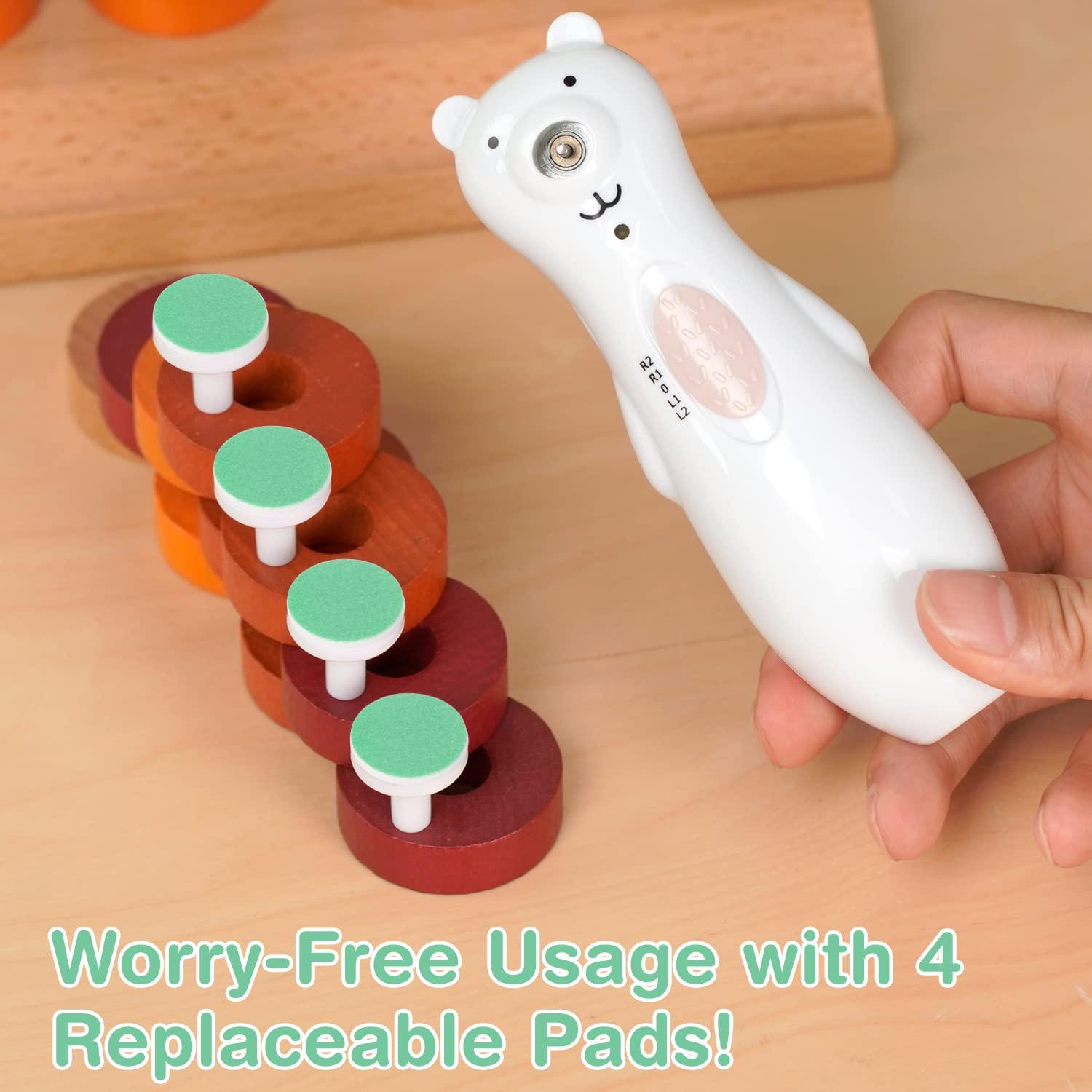 Almohadillas de Reemplazo Haakaa para Cortador de Uñas Bebé Azul