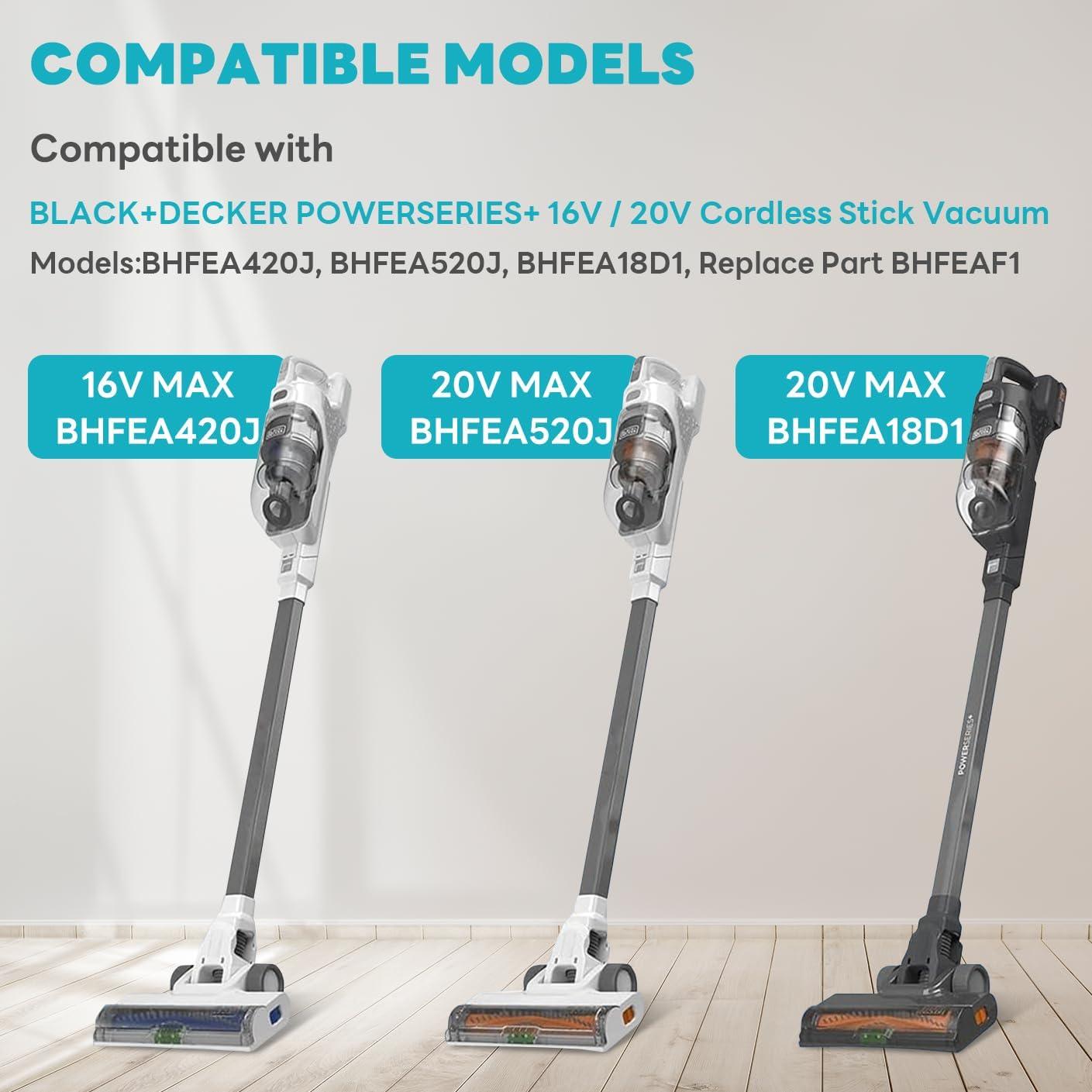 Filtros de Esponja Sgizoku para Aspiradora BLACK+DECKER 4 Pack