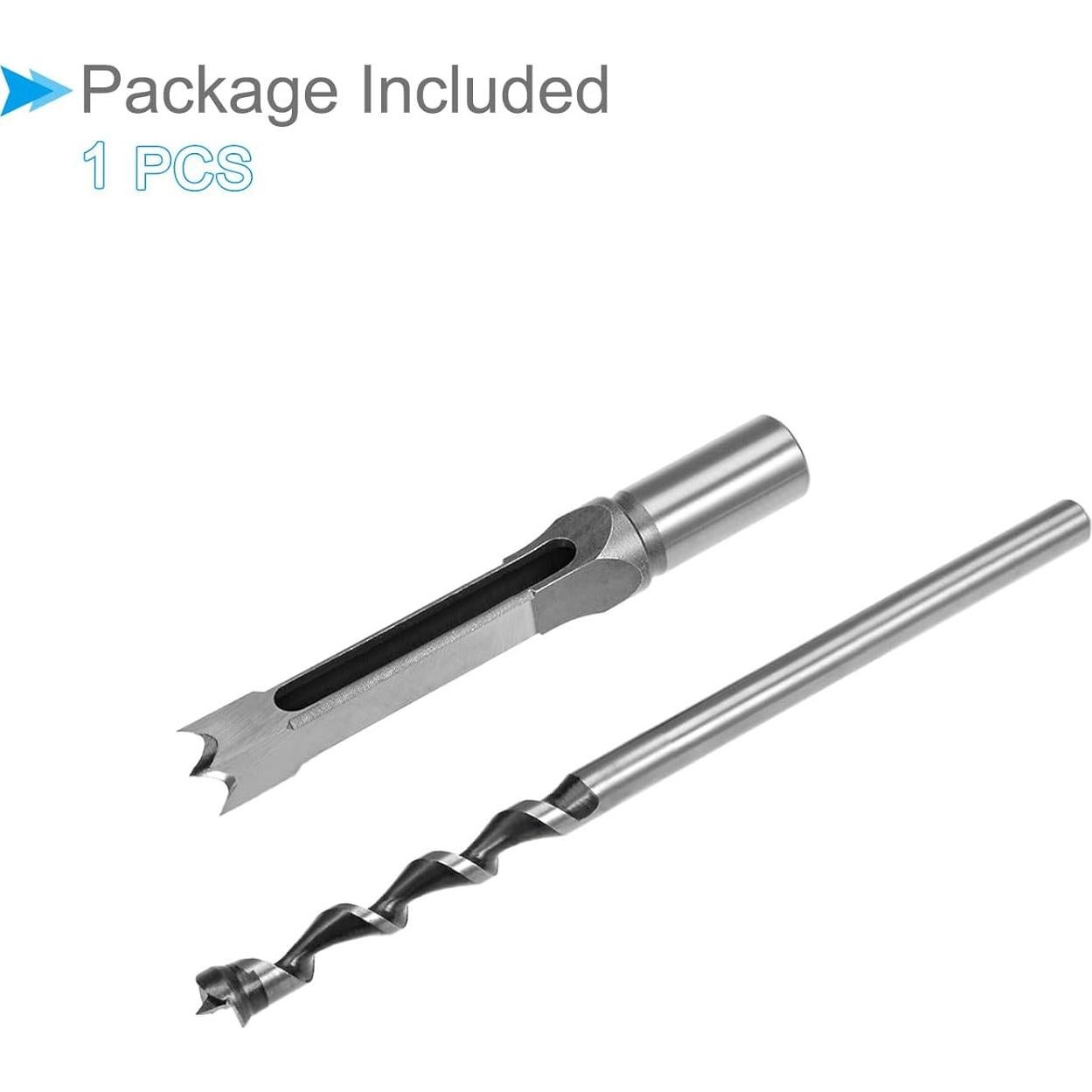 Broca cuadrada 12.7mm CoCud con estuche - Acero carbono alto