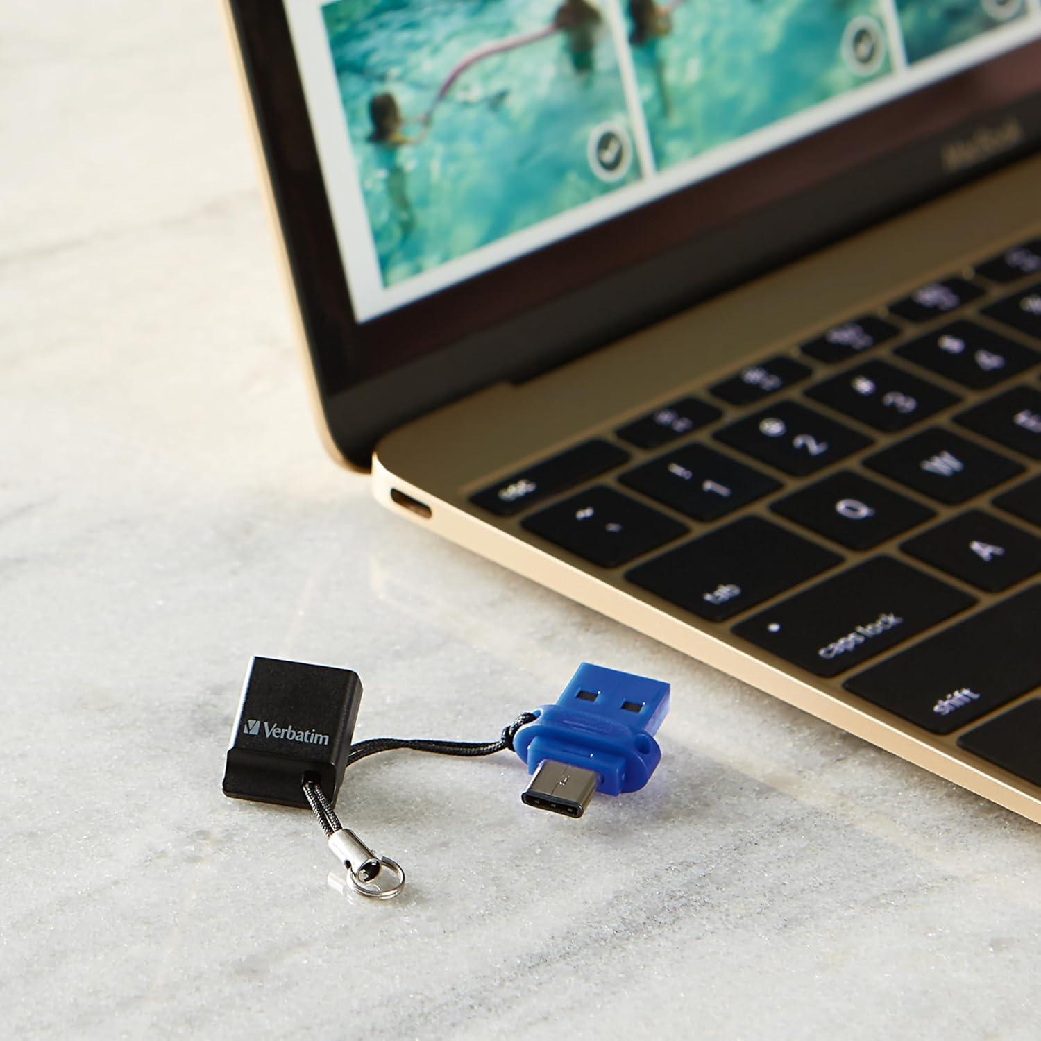 Pendrive Verbatim 16GB Store 'n' Go Dual USB-C 3.2