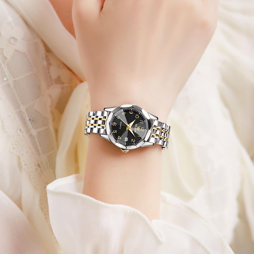 Reloj OLEVS para Mujeres Clásico Acero Inoxidable Luminiscente