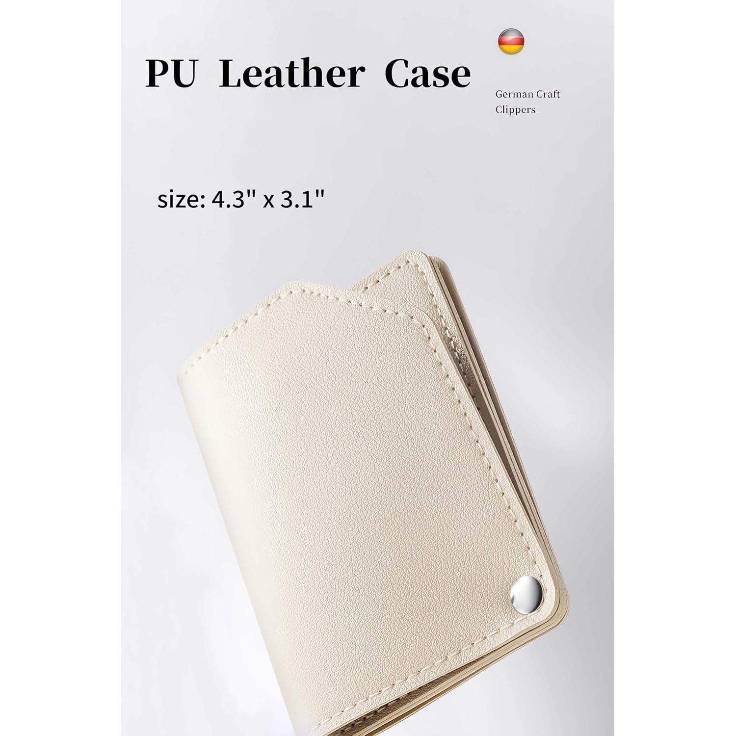 Juego de Manicura 7 Piezas NEMIBAD Acero Inoxidable Verde