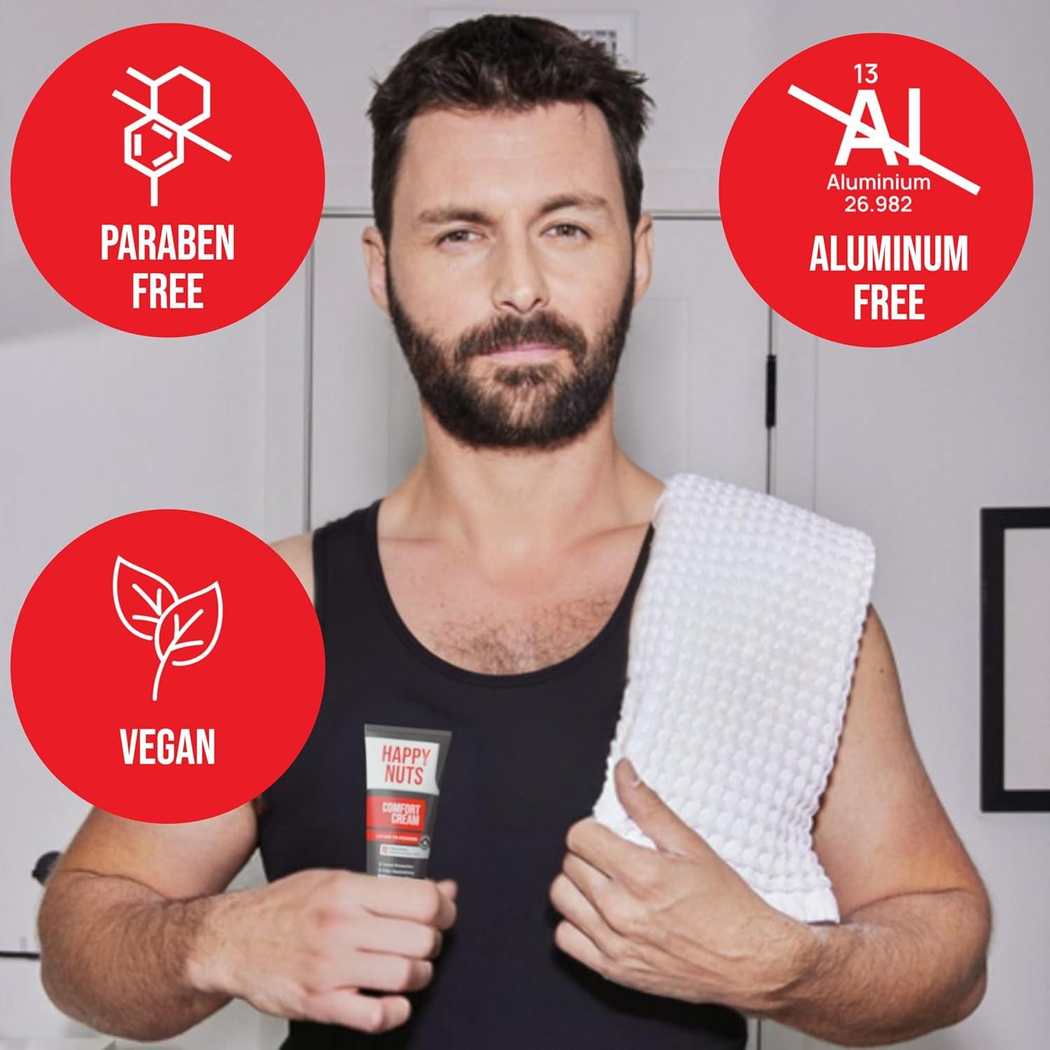 Crema Desodorante Happy Nuts 100 ml Sin Aluminio para Hombres