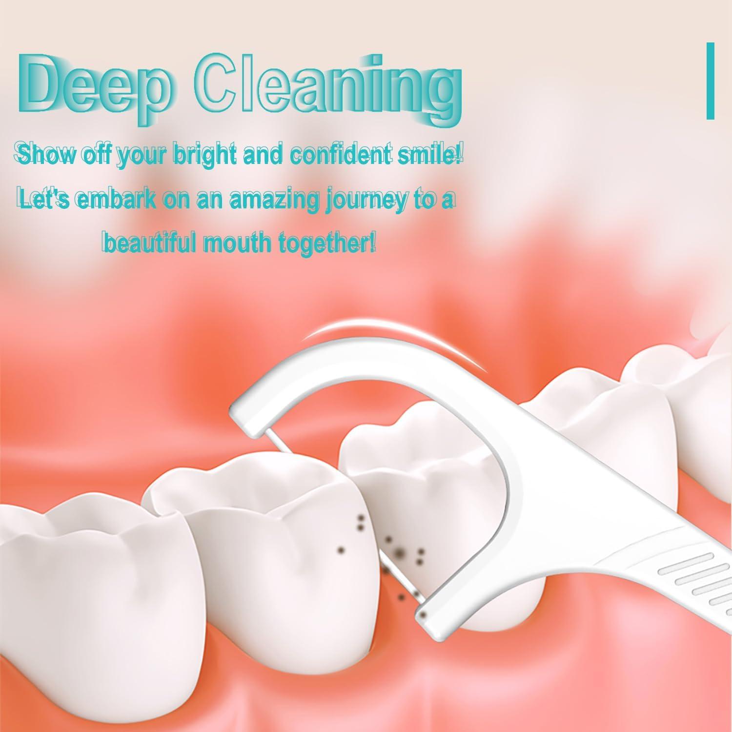 Dispensador de Hilo Dental Holy Rose - 88 Palillos Reutilizables