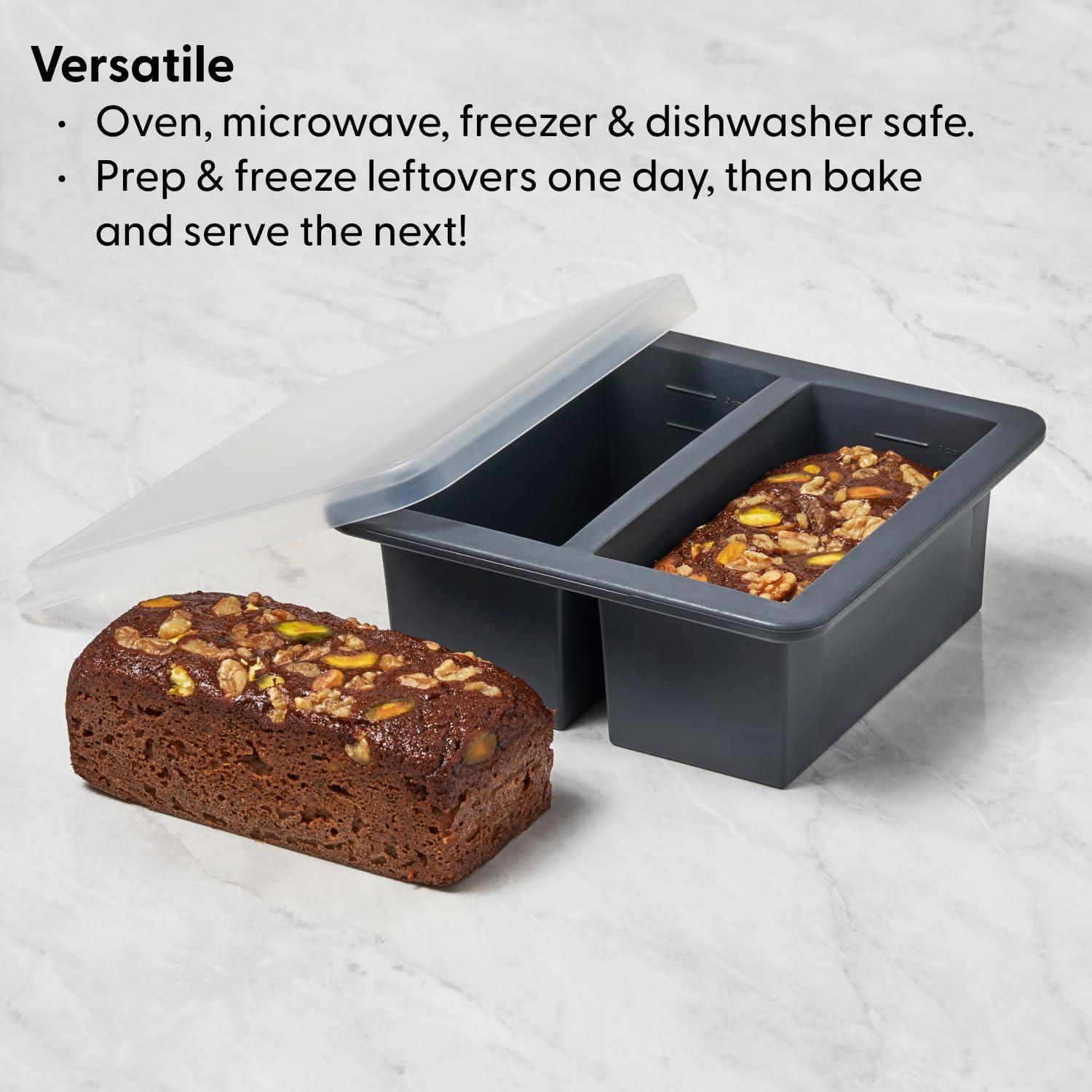 Bandeja de Congelador Silicona W&P Cup Cubes 2 Tazas Carbón