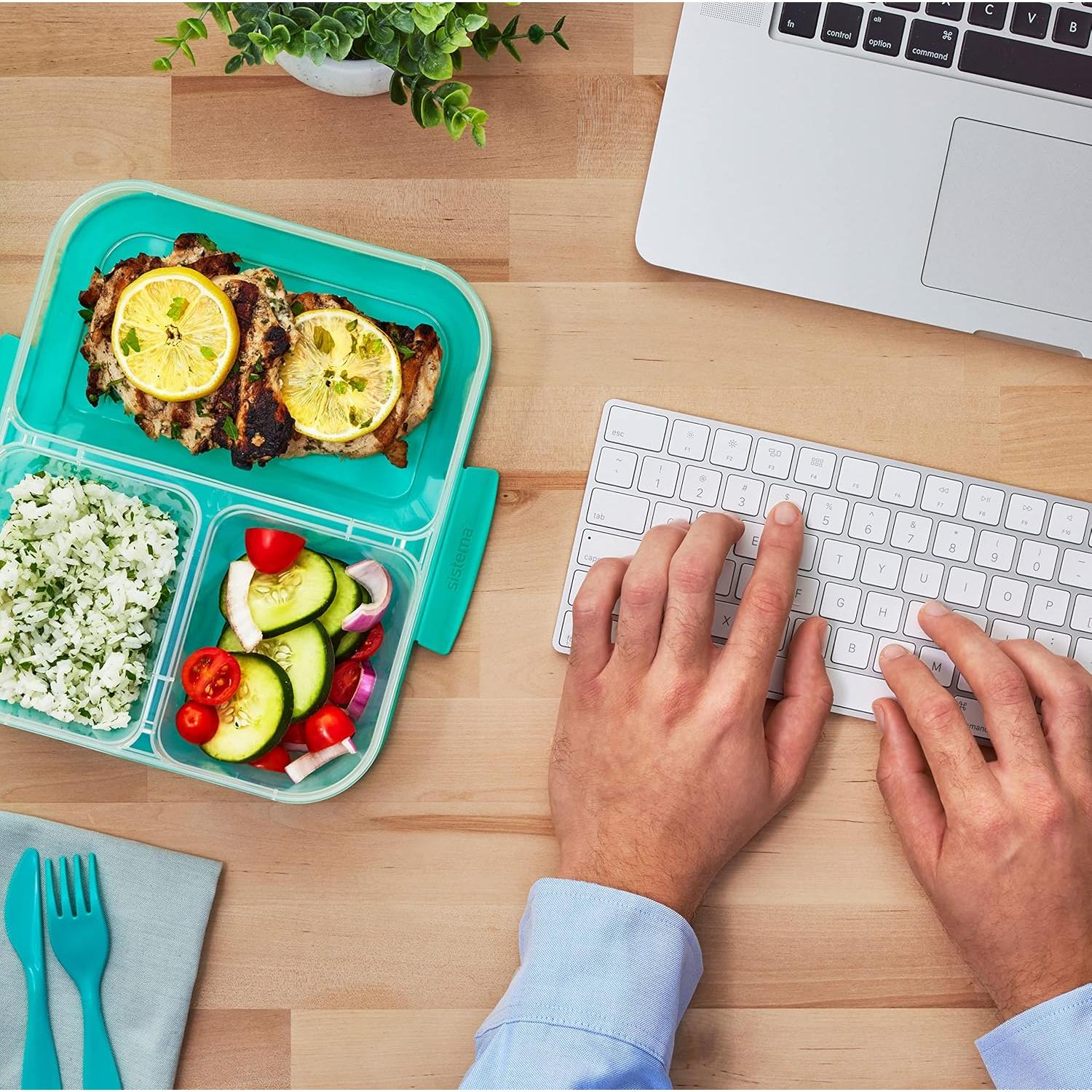 Contenedores de Almacenamiento de Comida Sistema Nest It 8 Tazas 5 Pzas