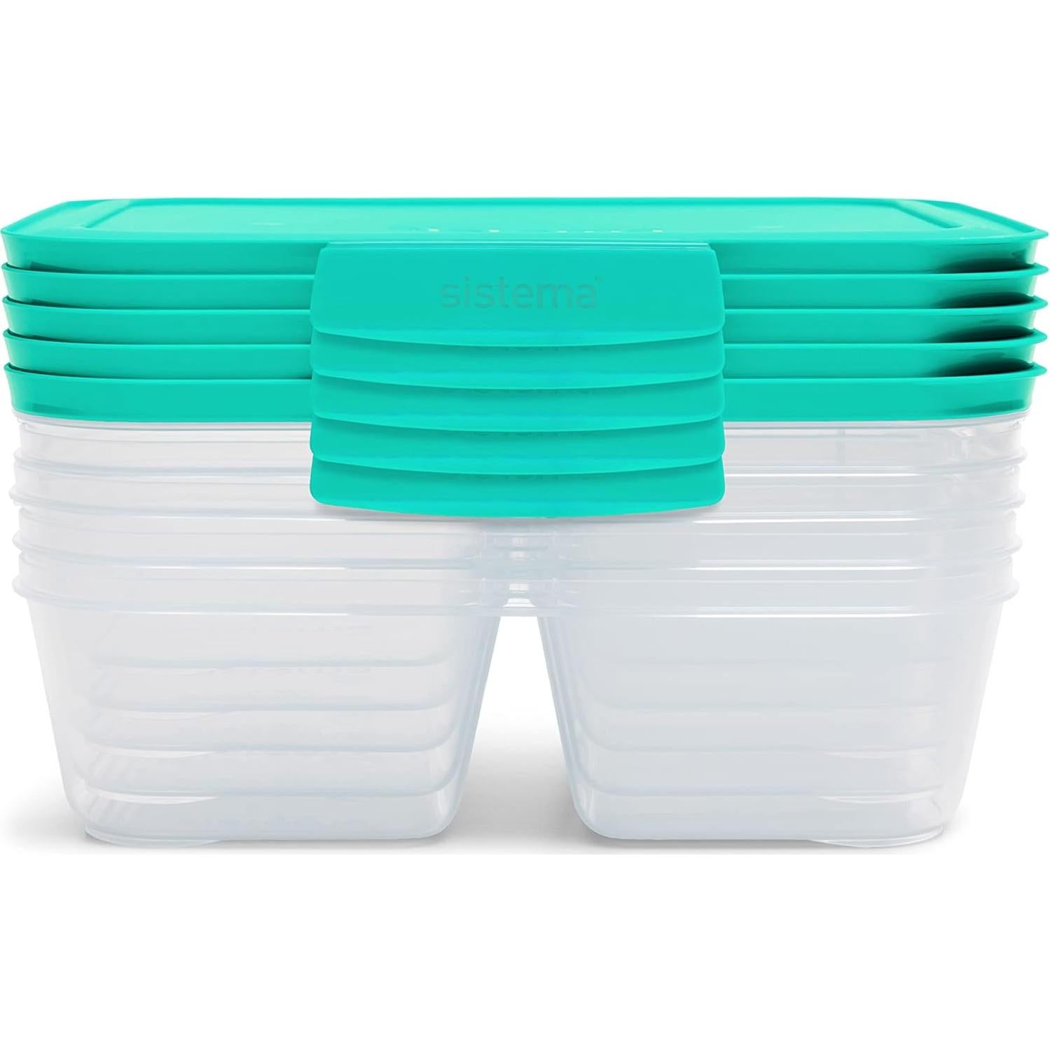 Contenedores de Almacenamiento de Comida Sistema Nest It 8 Tazas 5 Pzas