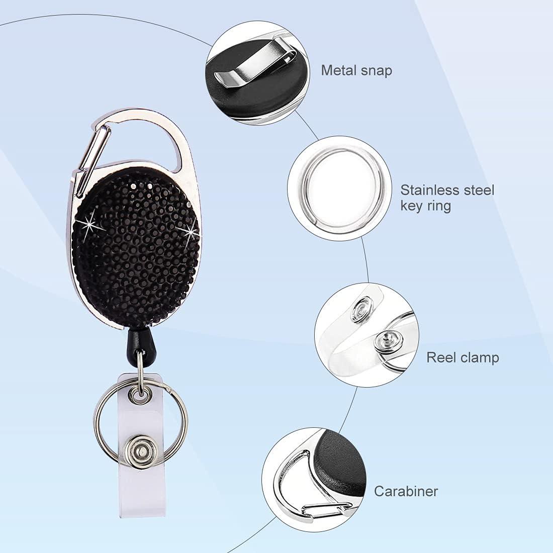 Funda de Insignia INTOR con Llave Retráctil y Cristales - 2 Pcs