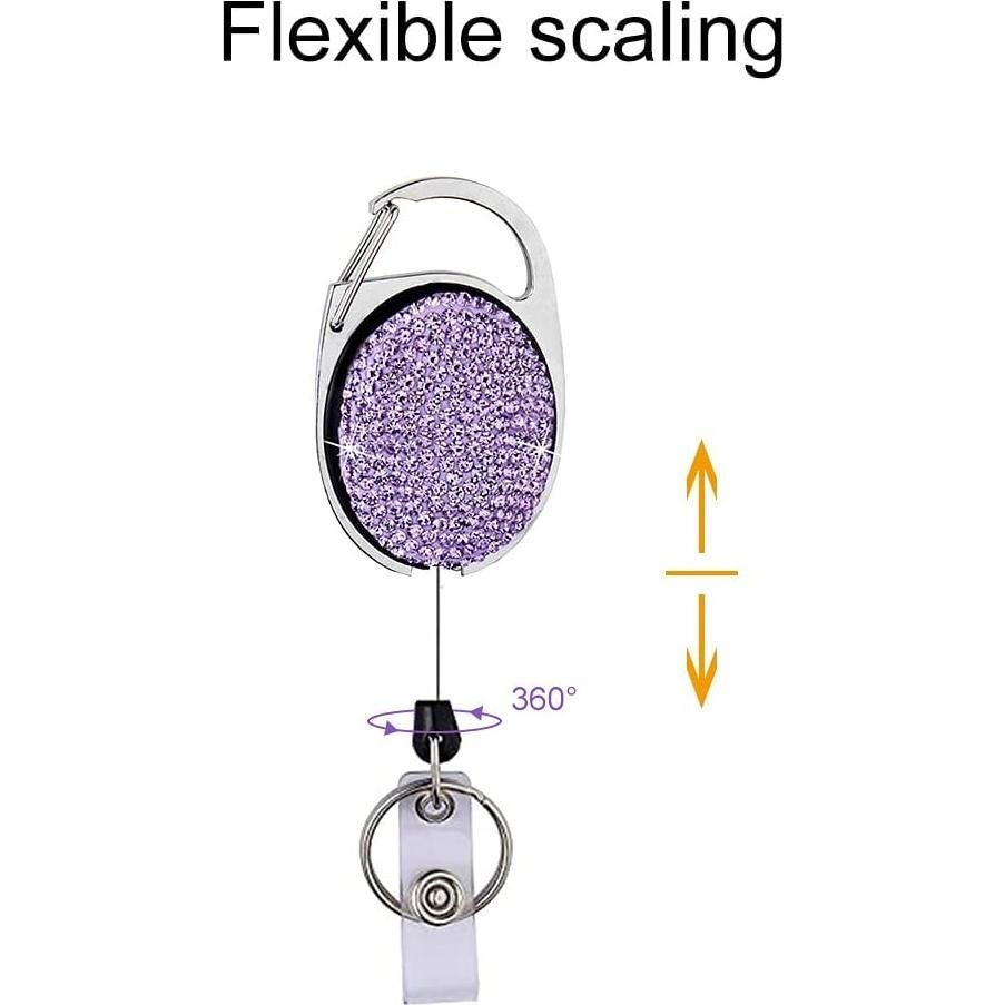 Funda de Insignia INTOR con Llave Retráctil y Cristales - 2 Pcs