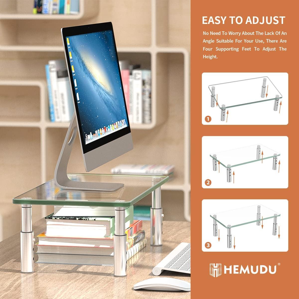 Soporte para Monitor Hemudu Ajustable 3 Alturas 19.96 kg