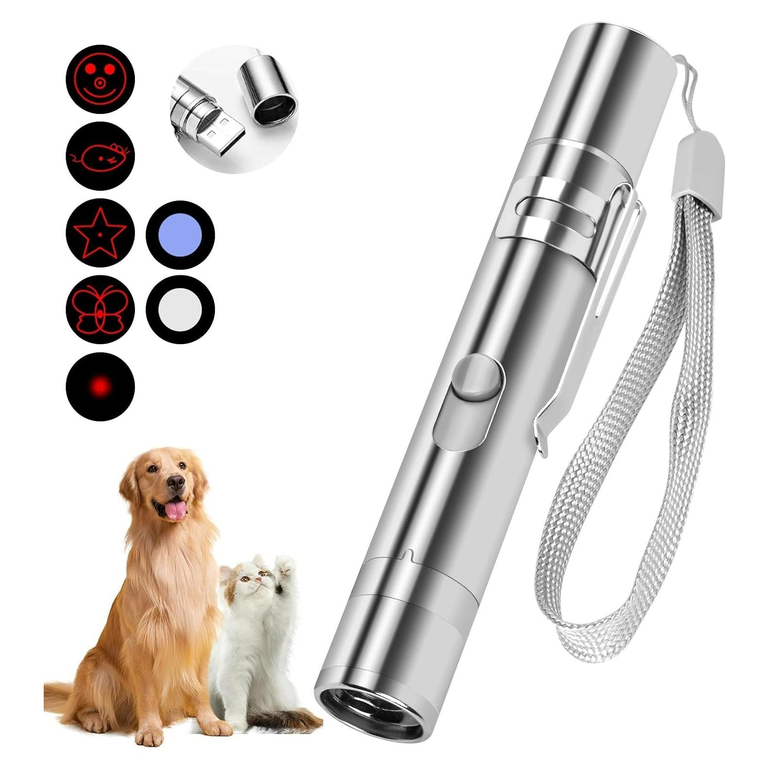 Puntero Rojo Interactivo Waputne para Gatos y Perros