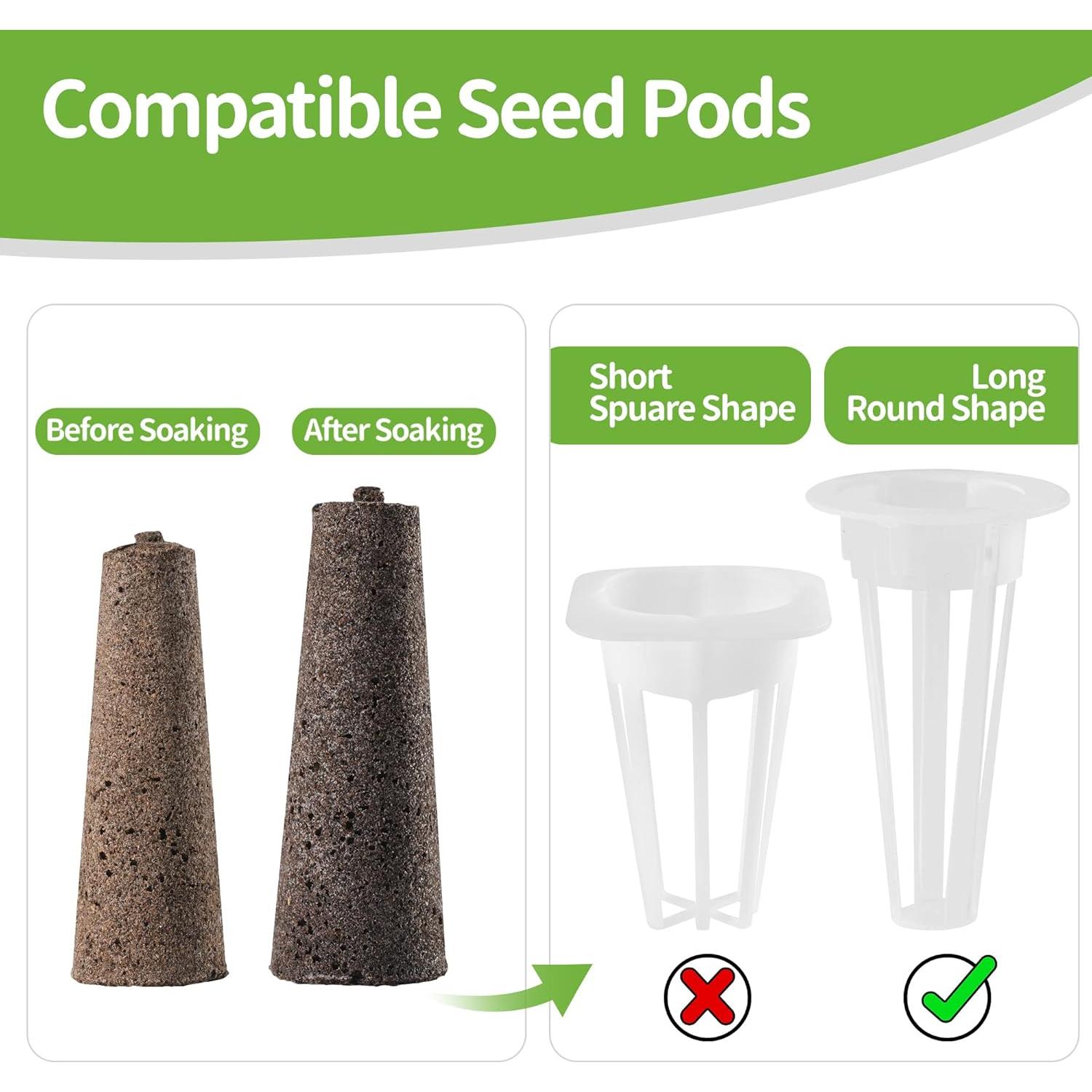 Esponjas de Crecimiento Feyut 30pcs para Jardín Hidropónico