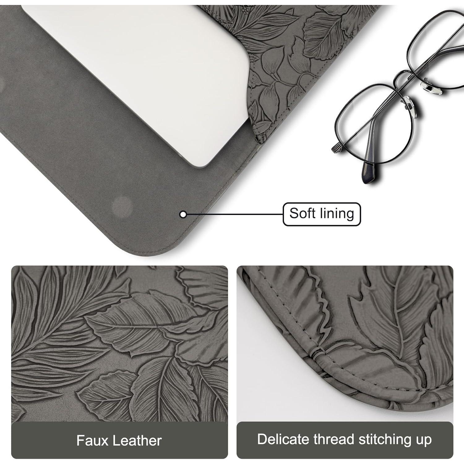 Funda para Laptop MOSISO 13" Gris PU con Hibisco Retro