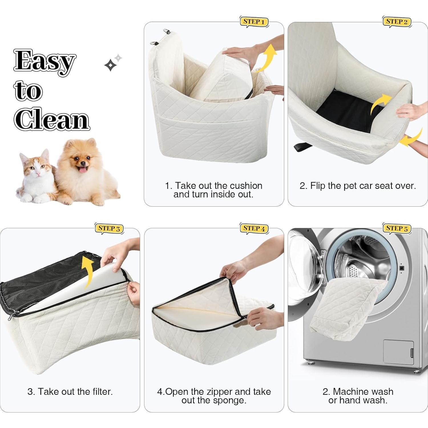 Asiento Elevador para Perros INDYBUD Mediano Beige 15.9 kg