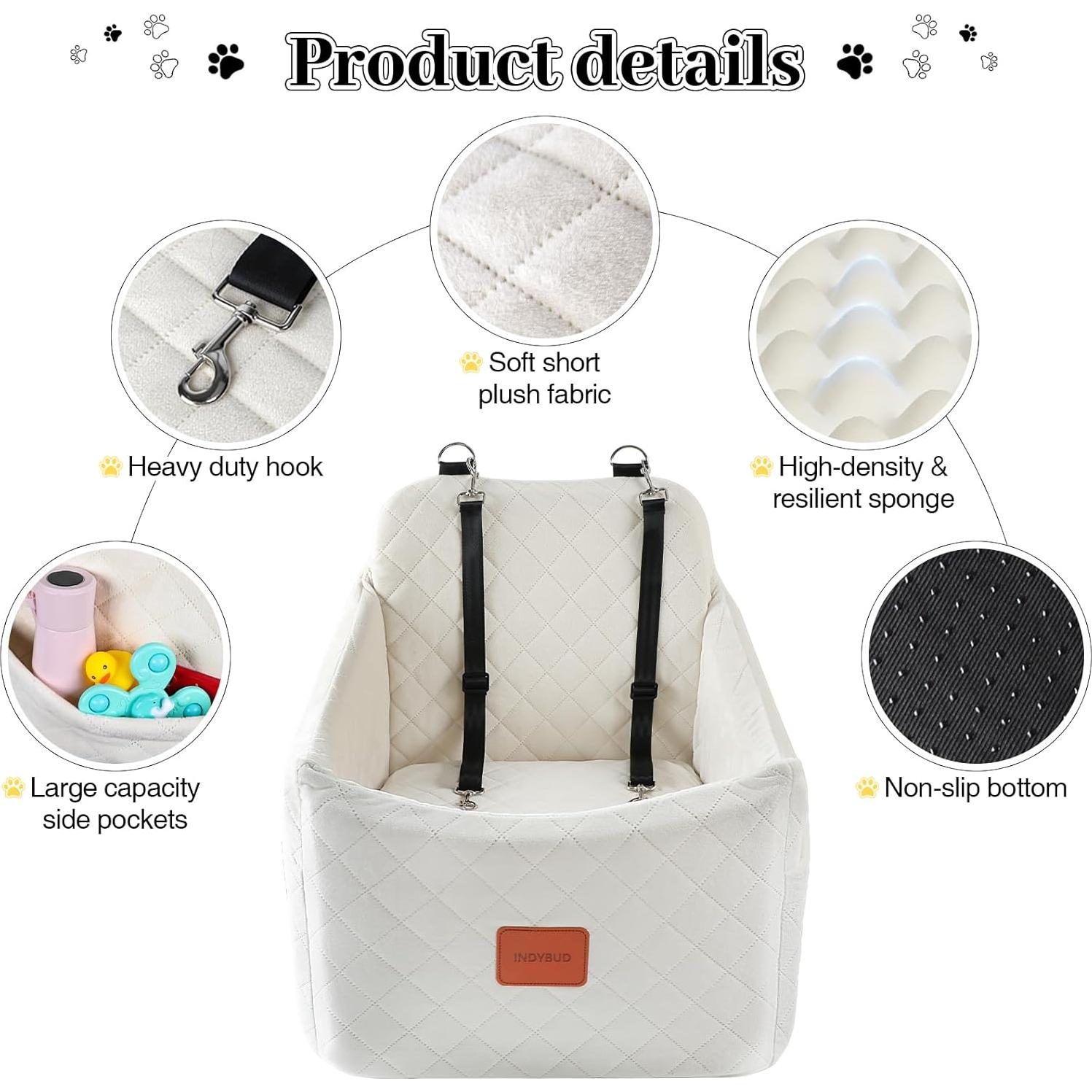 Asiento Elevador para Perros INDYBUD Mediano Beige 15.9 kg