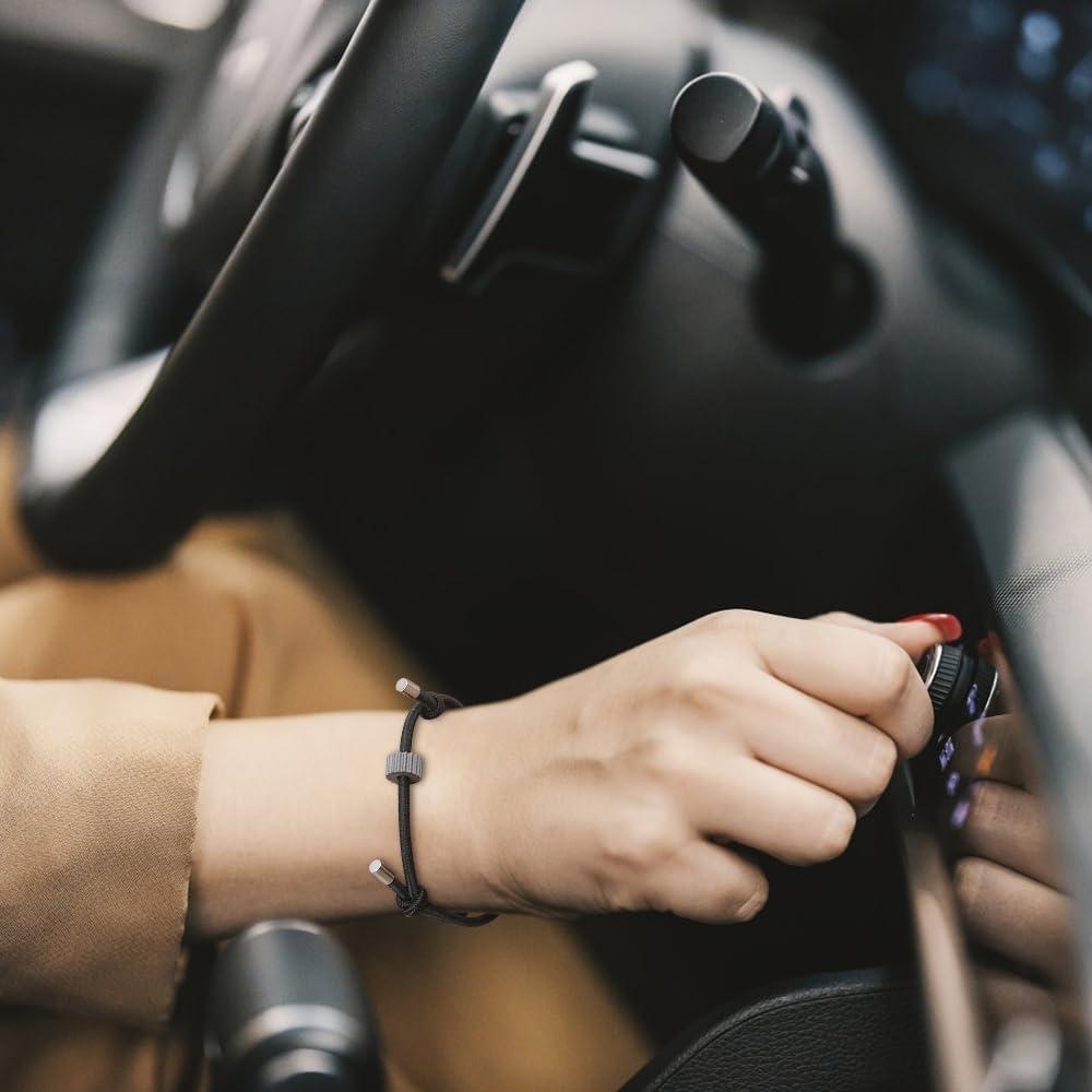 MiOYOOW Pulsera Rompe Ventanas de Emergencia para Automóviles