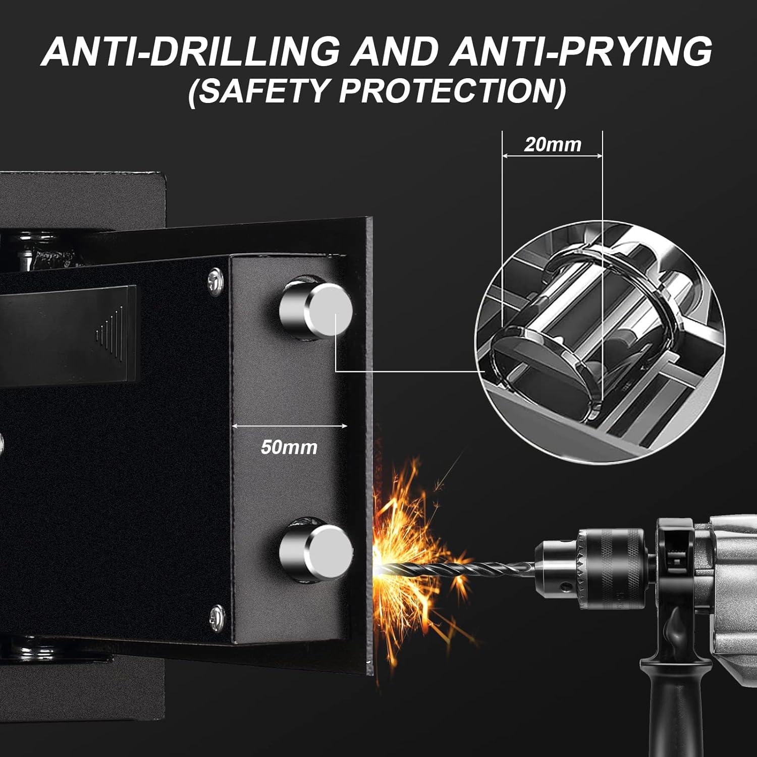 Caja Fuerte Ignífuga Tenamic 0.4 Pies Cúbicos Digital