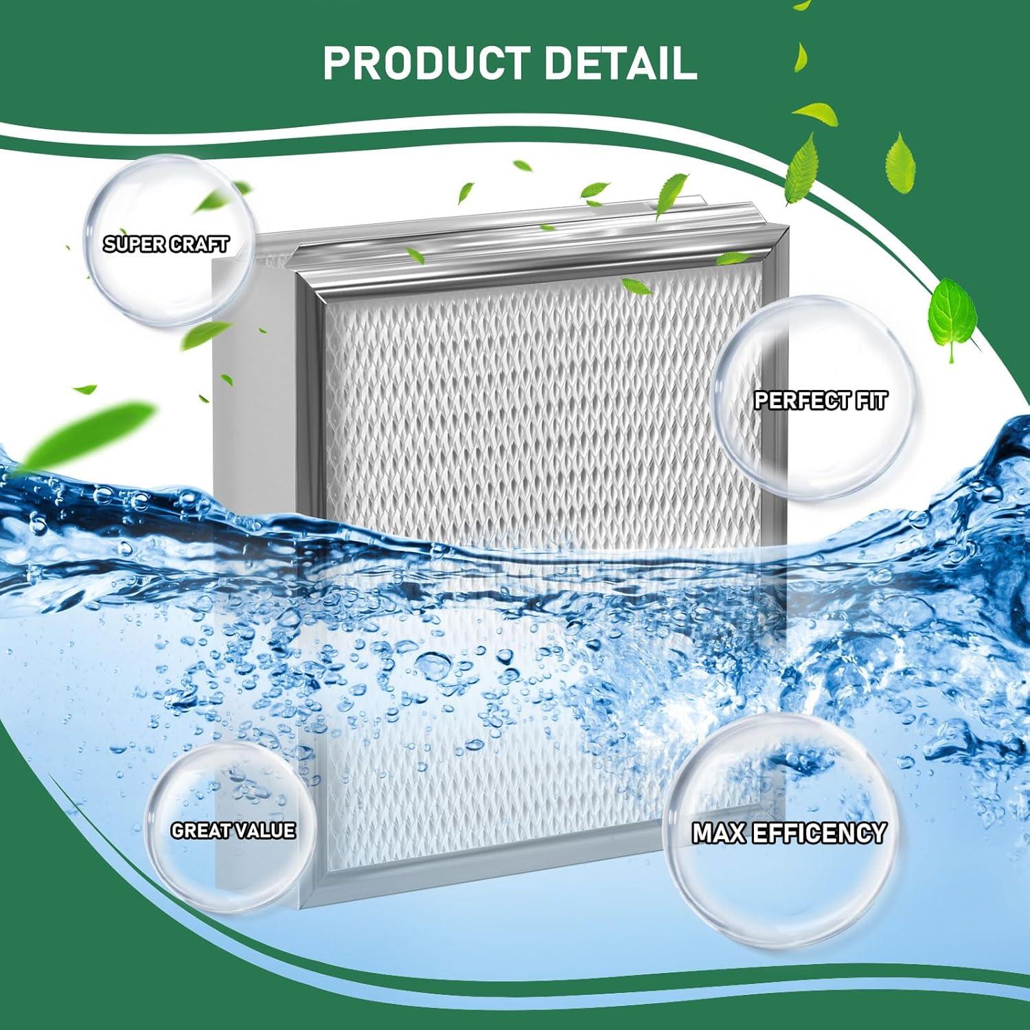 Filtro de agua para humidificador Carmerny 990-13, paquete de 3