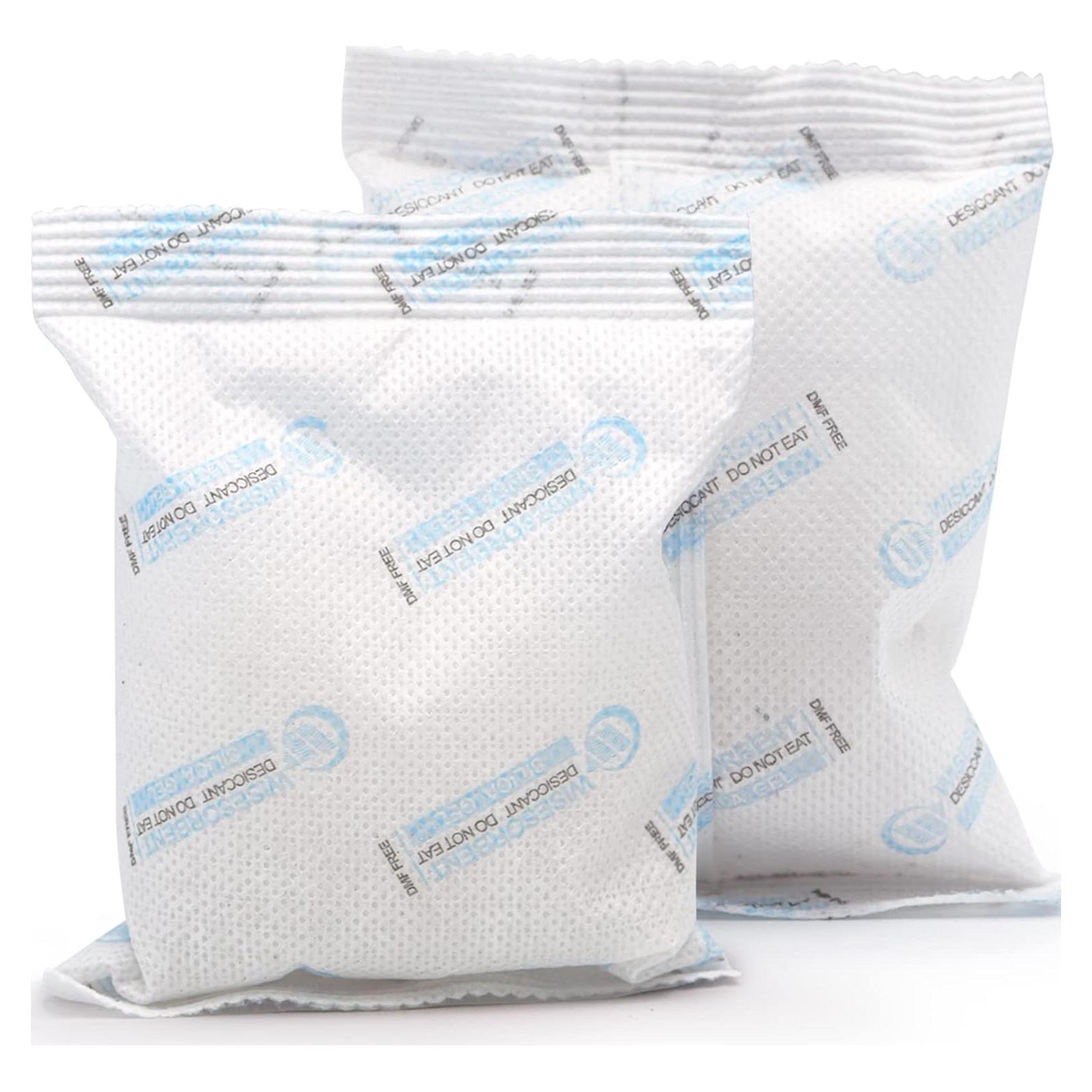 Paquete de Gel de Silica 2 Pcs 100g Wisesorbent - Absorbente de Humedad