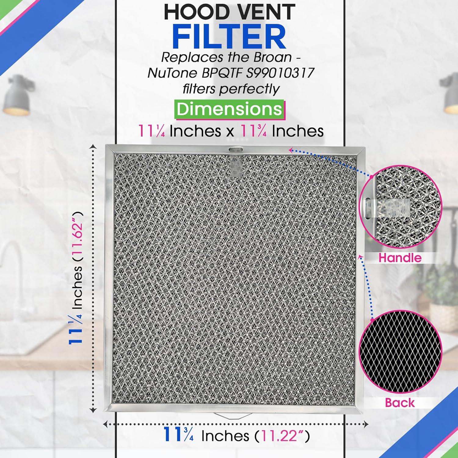 Filtro de Campana de Cocina Bagean BPQTF S99010317 29.5x28.4cm