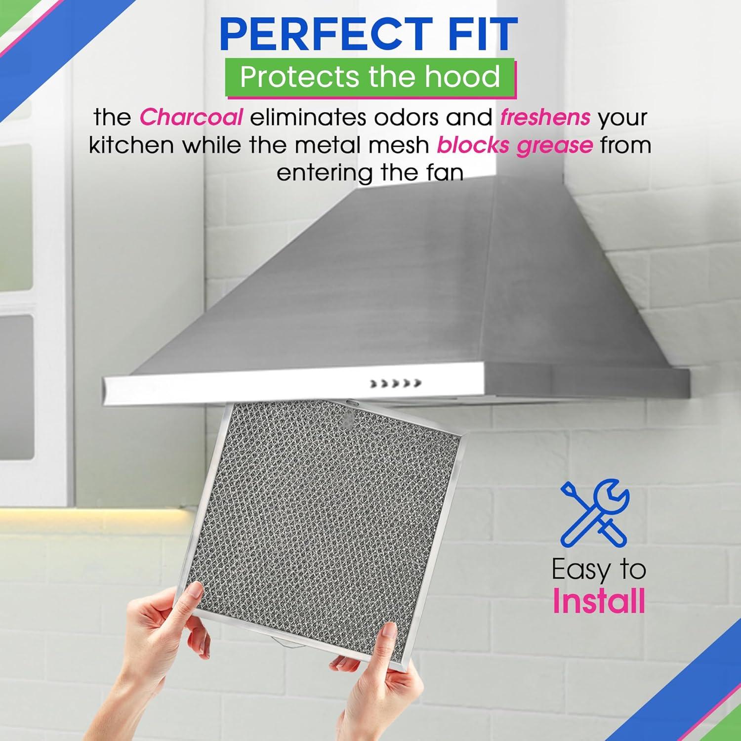 Filtro de Campana de Cocina Bagean BPQTF S99010317 29.5x28.4cm