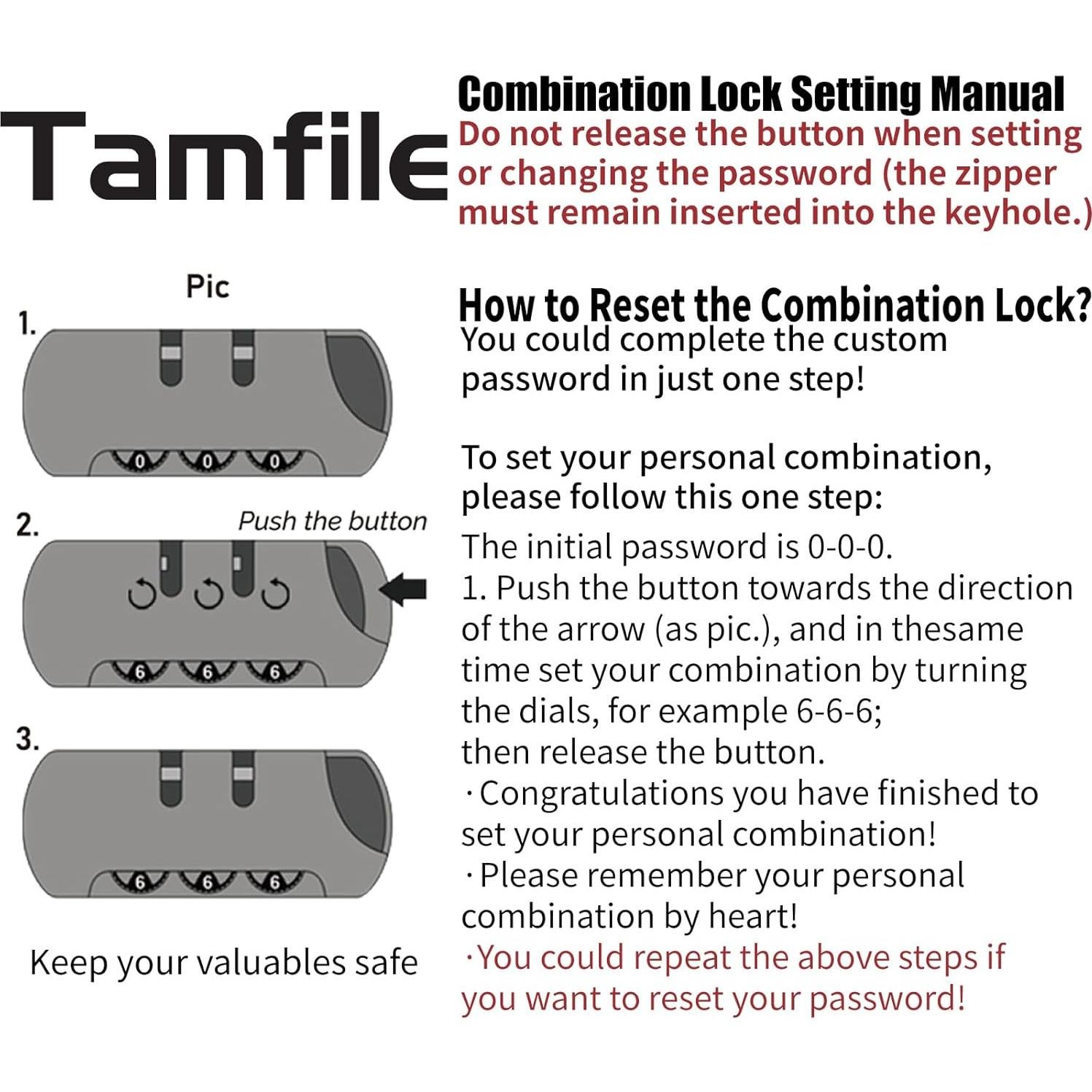 Caja de Documentos a Prueba de Fuego Tamfile 42x32cm Negra
