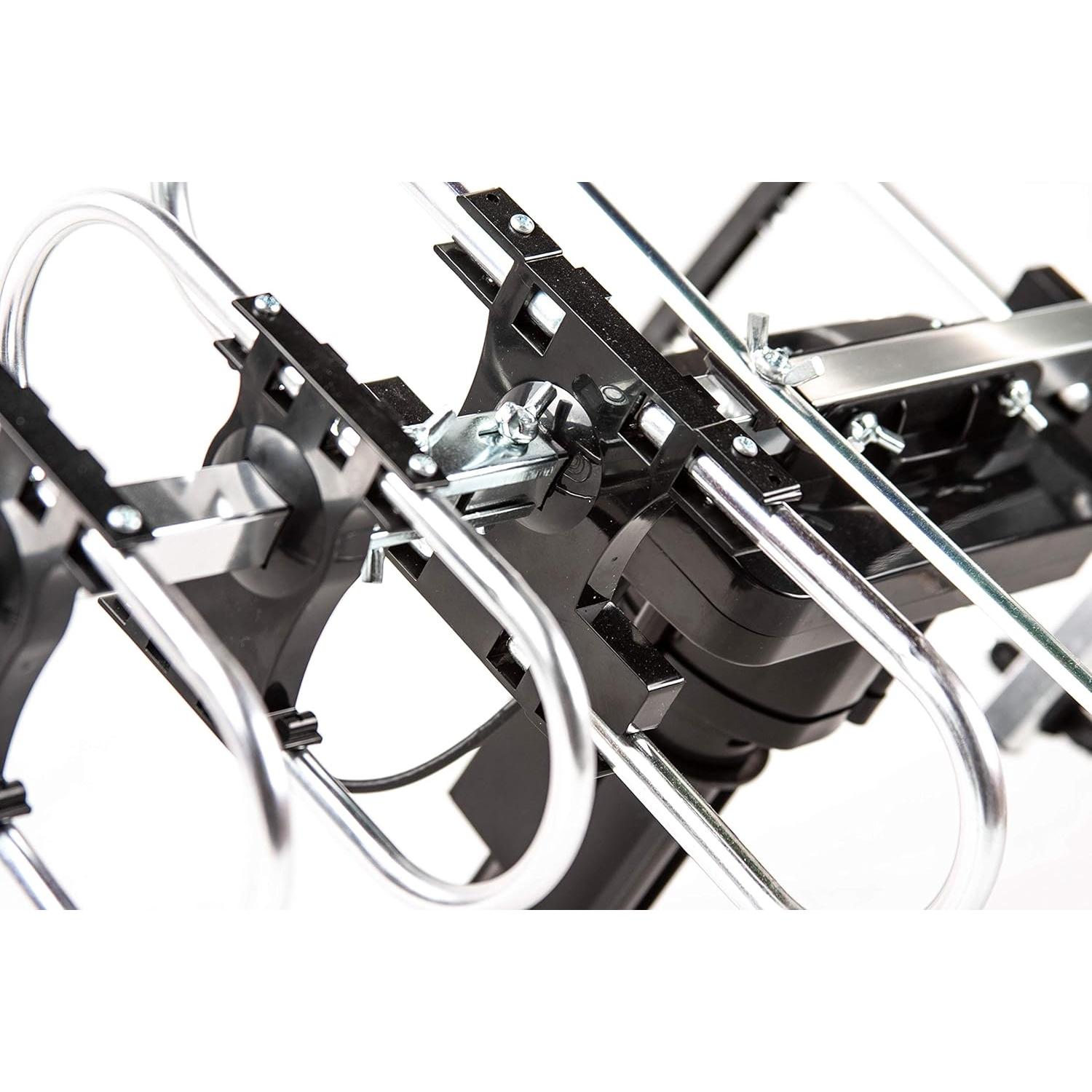 Antena Exterior Five Star HD TV 200 Millas Rotativa 360°