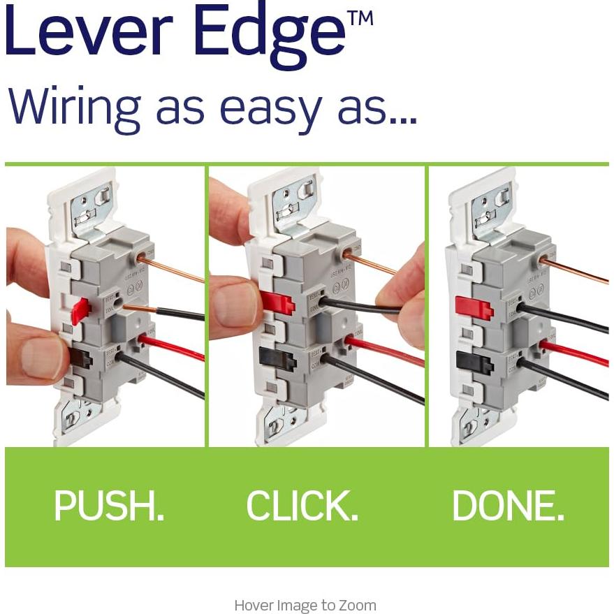 Interruptor de Palanca Leviton E5603-SW 15A Blanco