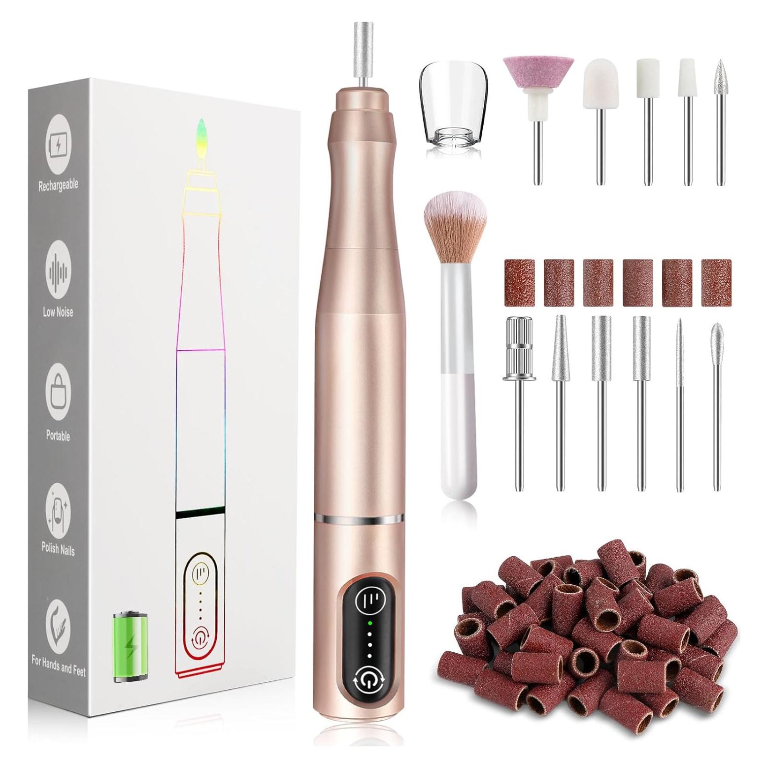 Kit de Lima Eléctrica Inalámbrica TUOBEO M109 con 11 Puntas