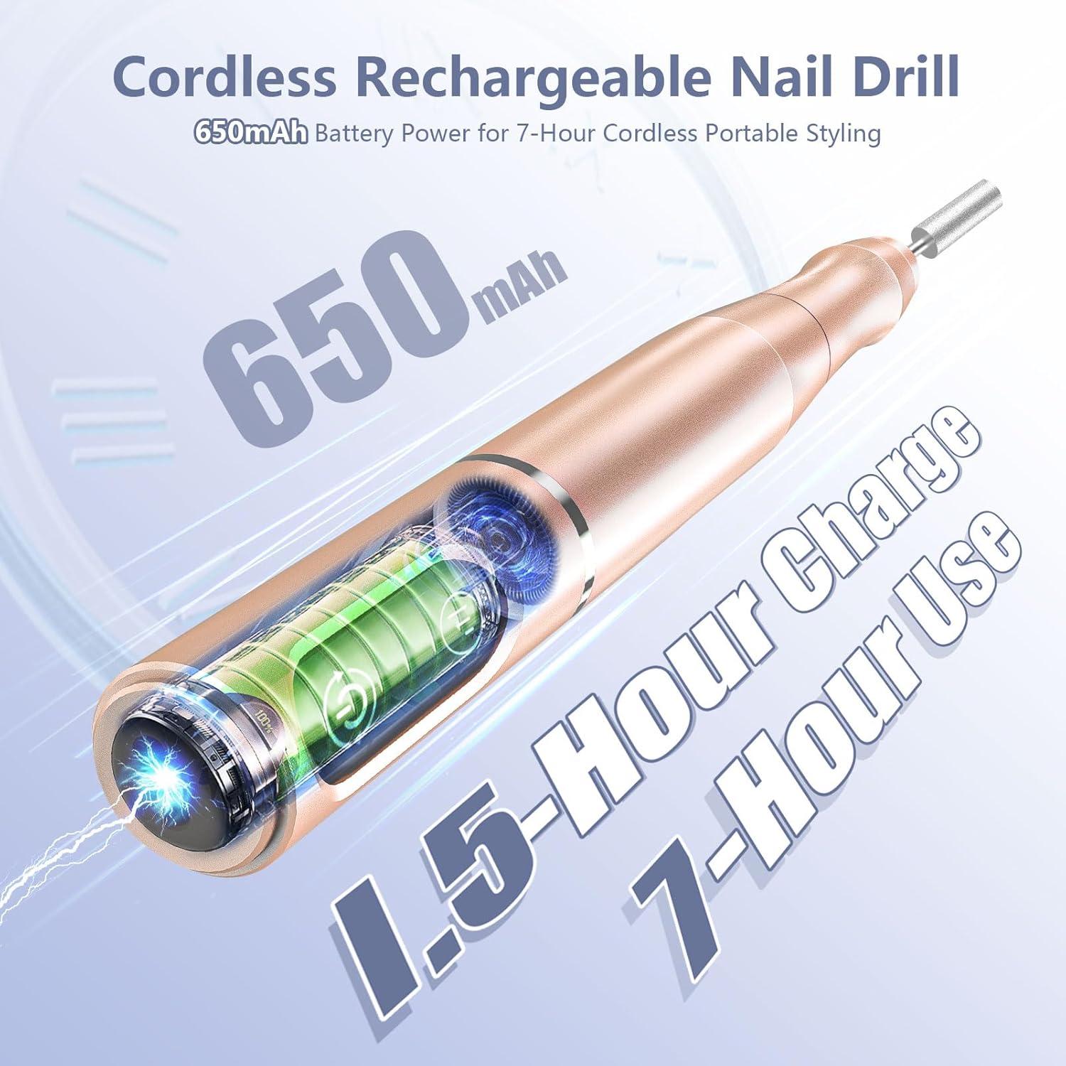 Kit de Lima Eléctrica Inalámbrica TUOBEO M109 con 11 Puntas