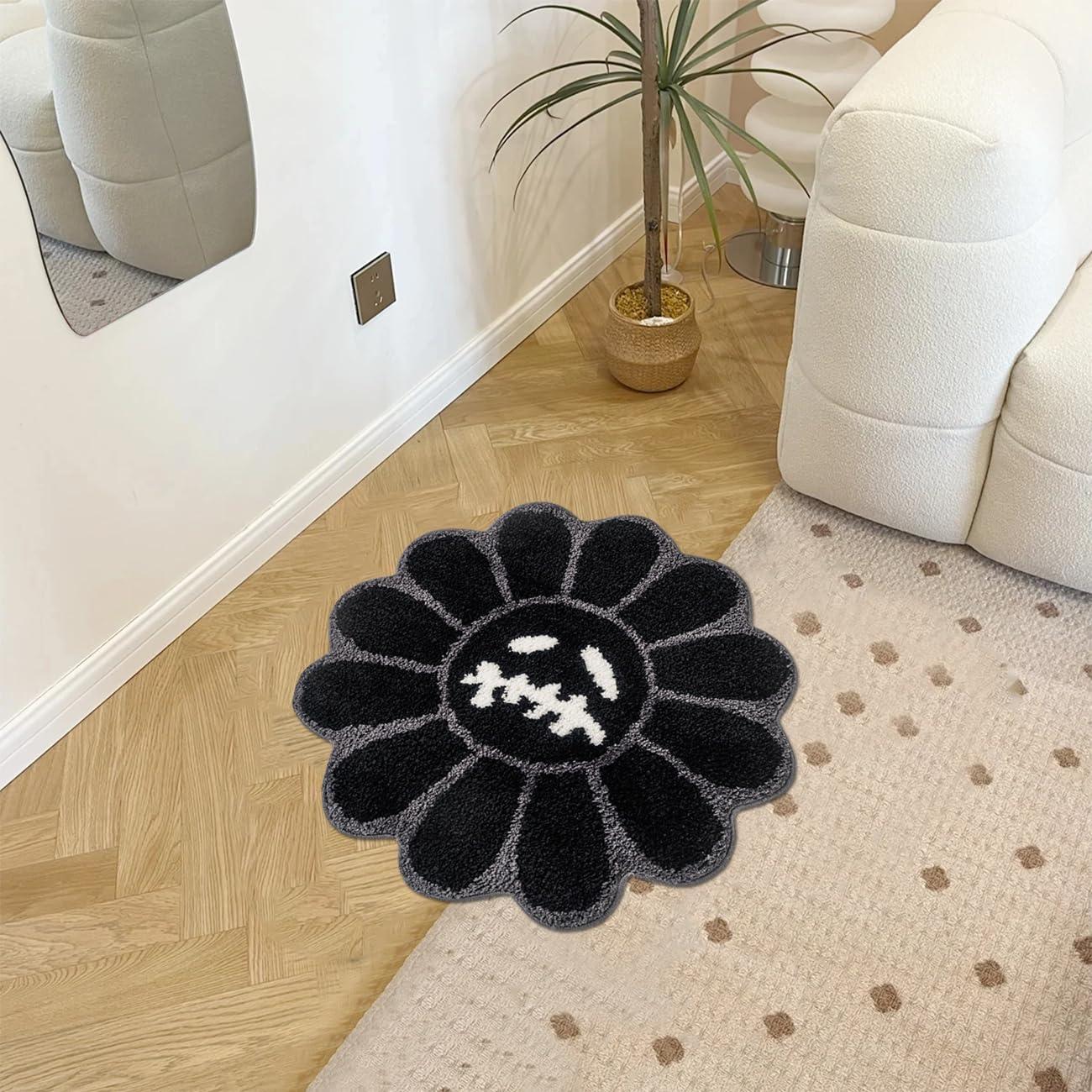Alfombra de Baño ASTRAG Psicodélica 61 cm Antideslizante